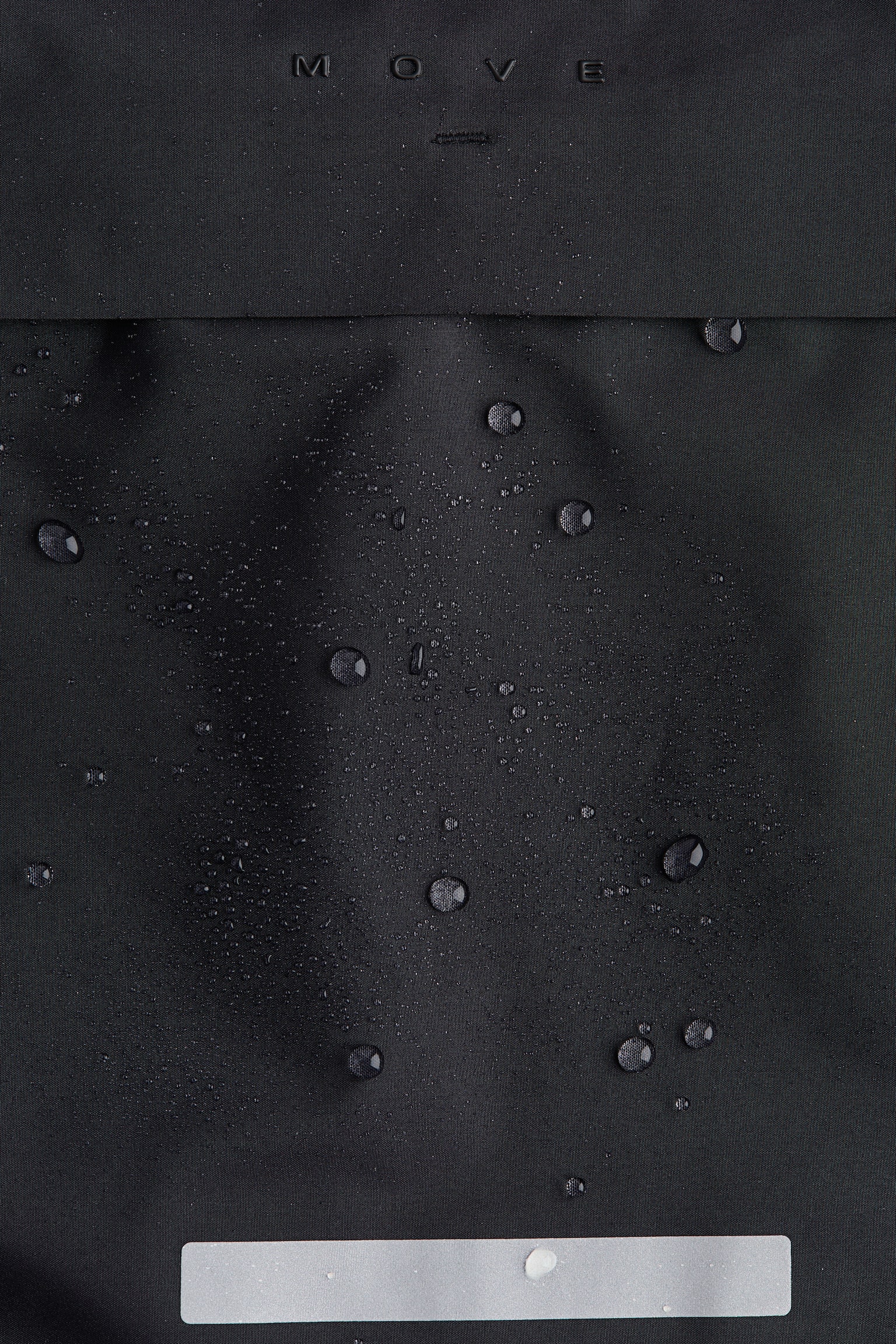 Детская куртка H&M Move Packable Rain Jacket with StormMove™, цвет: Чёрный — фото 8