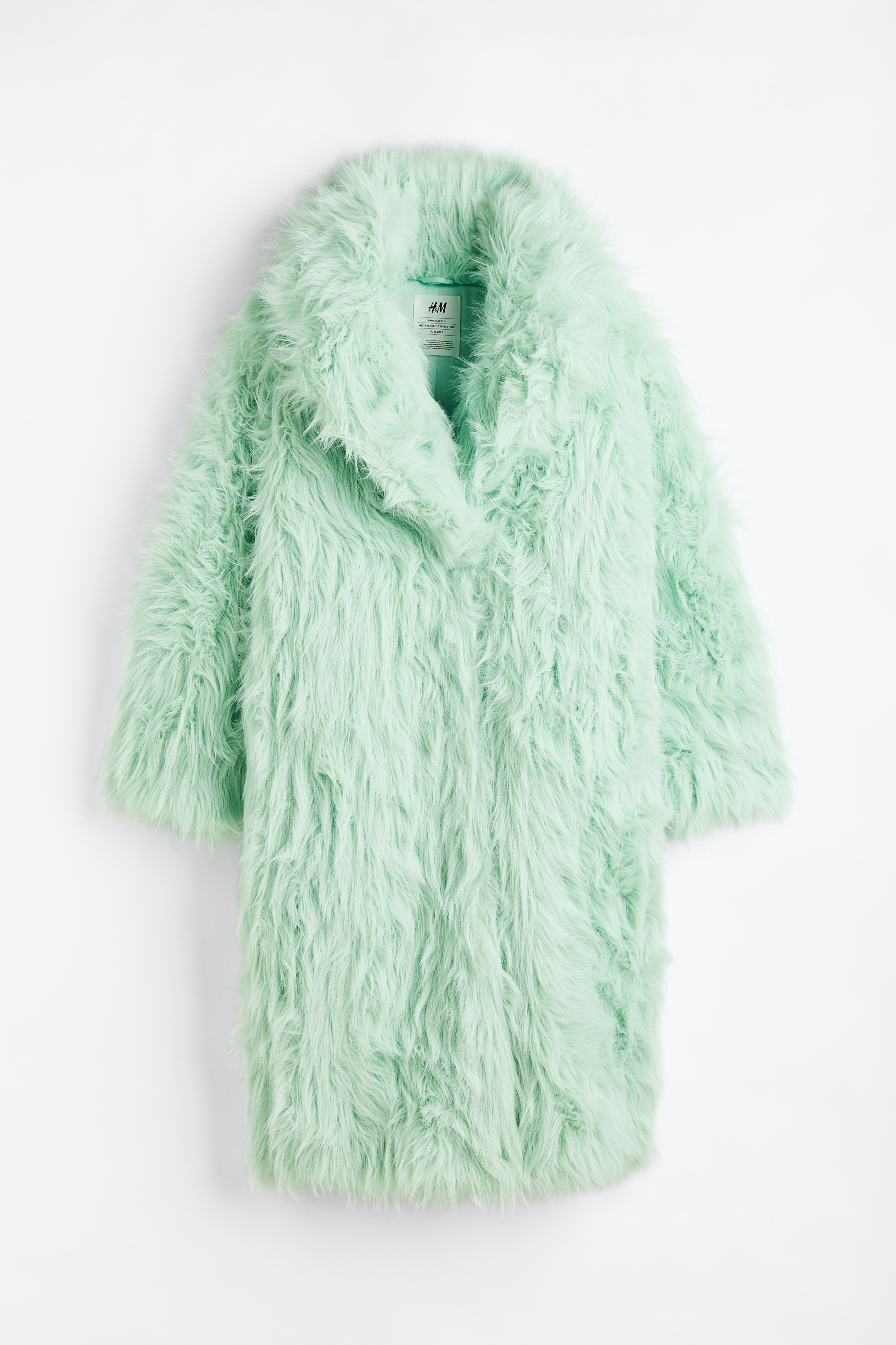 Manteau peluche fashion femme h&m