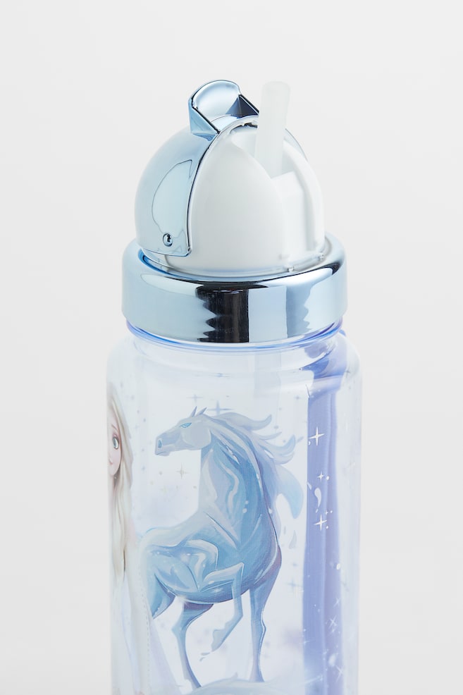 Printed water bottle - Lyseblå/Frost/Rosa/Disneyprinsesser/Lyseblå/Frost - 2