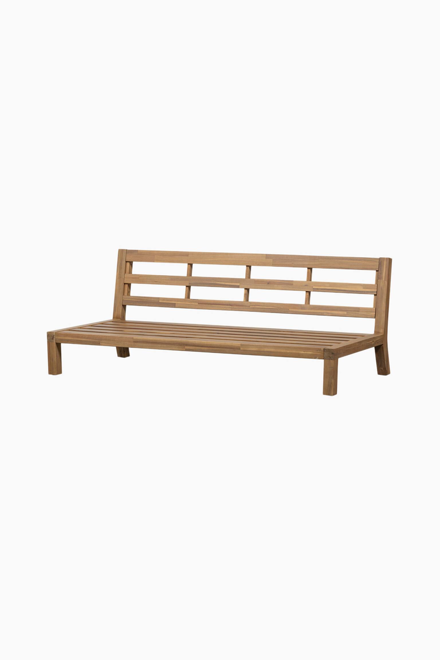 Relax 3-zits Tuinbank - Naturel - 3