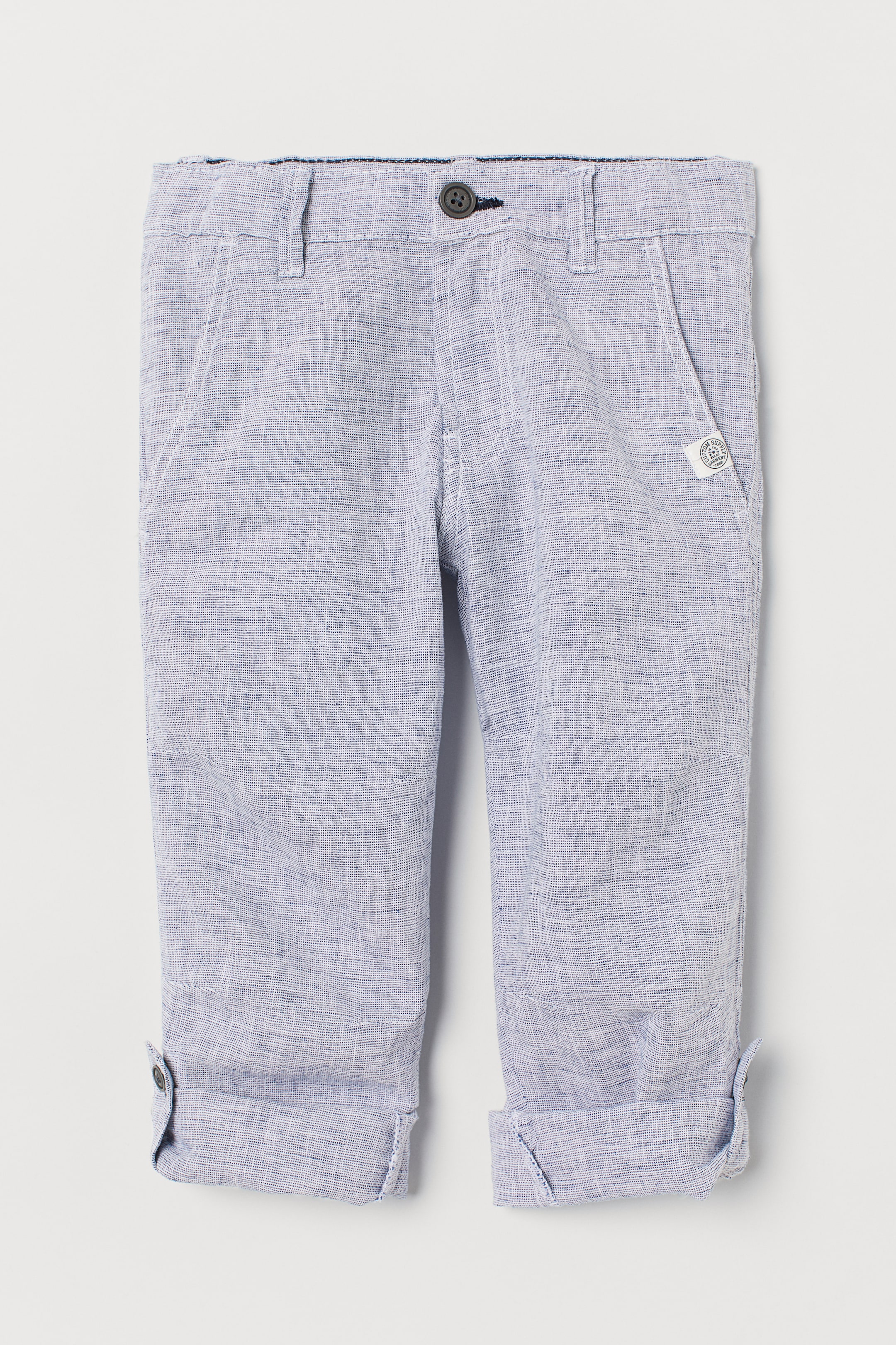 Größeres Bild ansehen: Roll-up-Hose - Hellblaumeliert - Kids | H&M DE 1