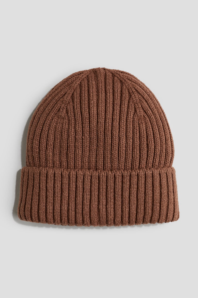 Rib-knit Hat