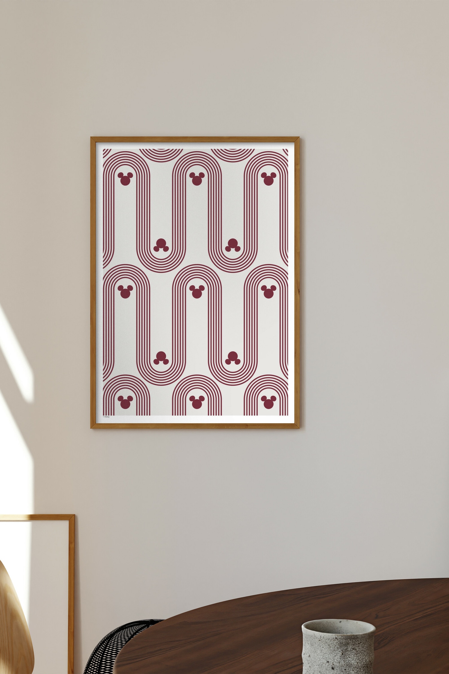 Disney - Red Waves Mickey - Mickey Mouse