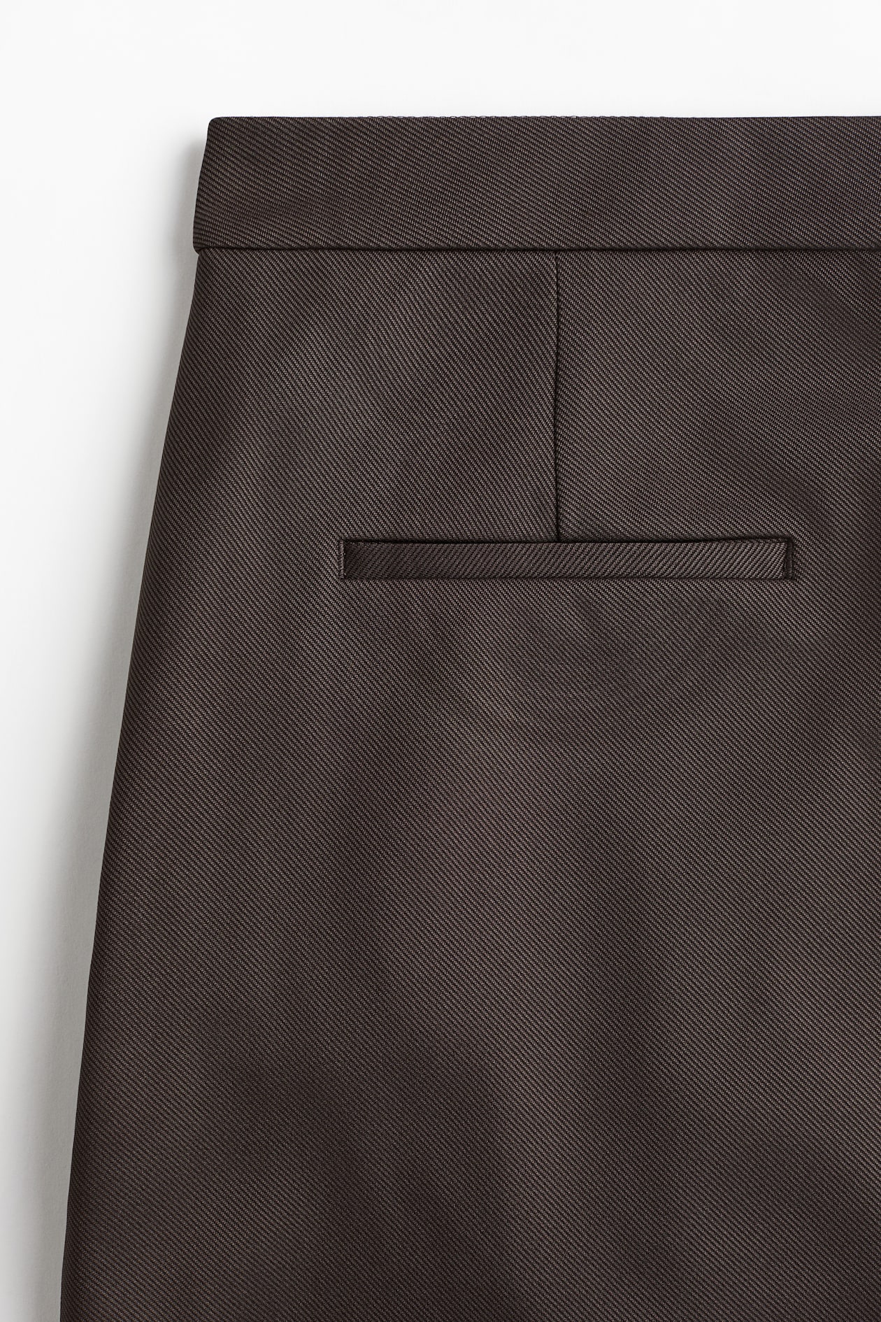HENNE WIDE PANTS - BROWN main image 1