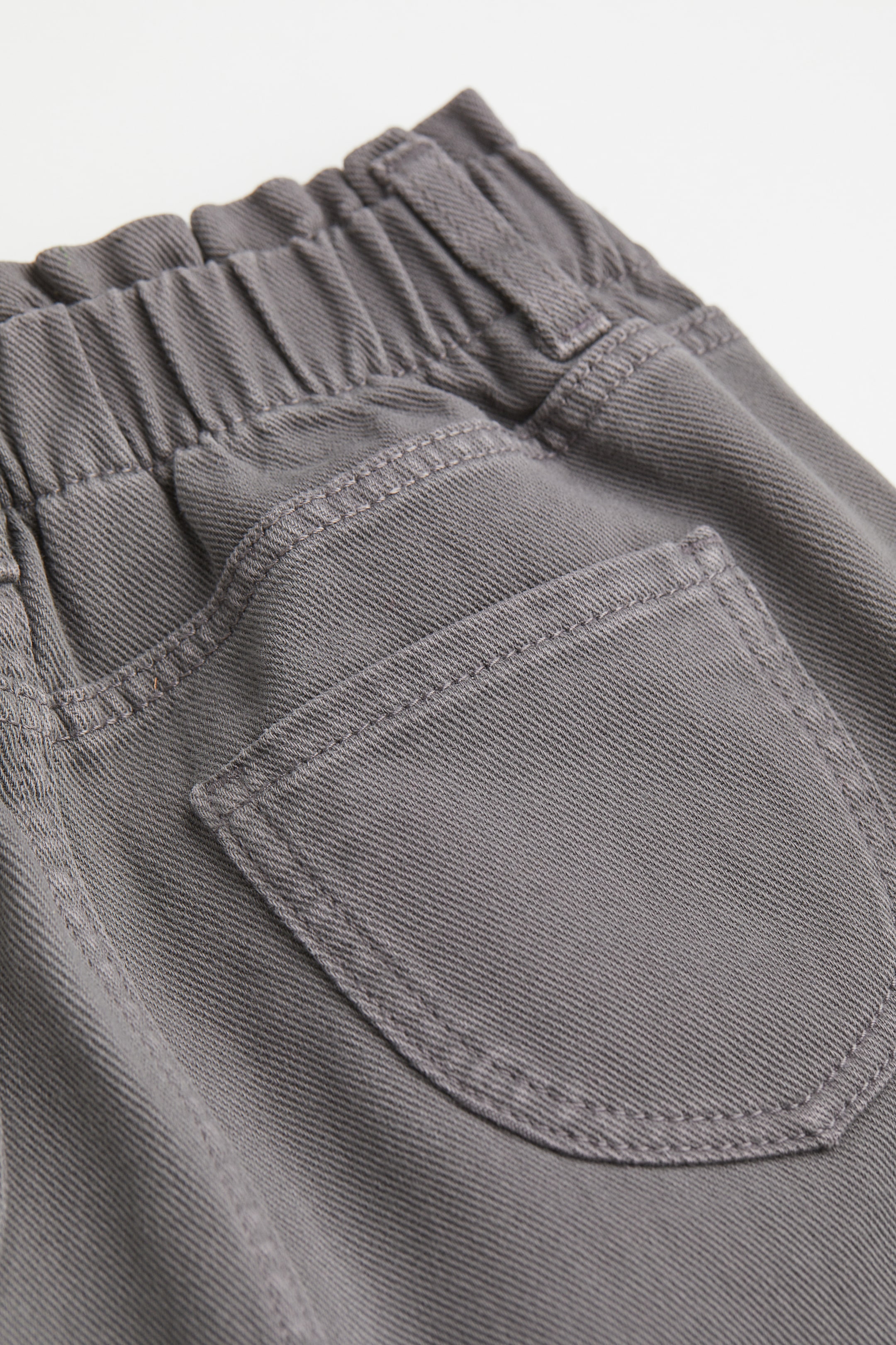 Grösseres Bild ansehen: Paperbag-Jupe - Dunkelgrau - KINDER | H&M CH 2