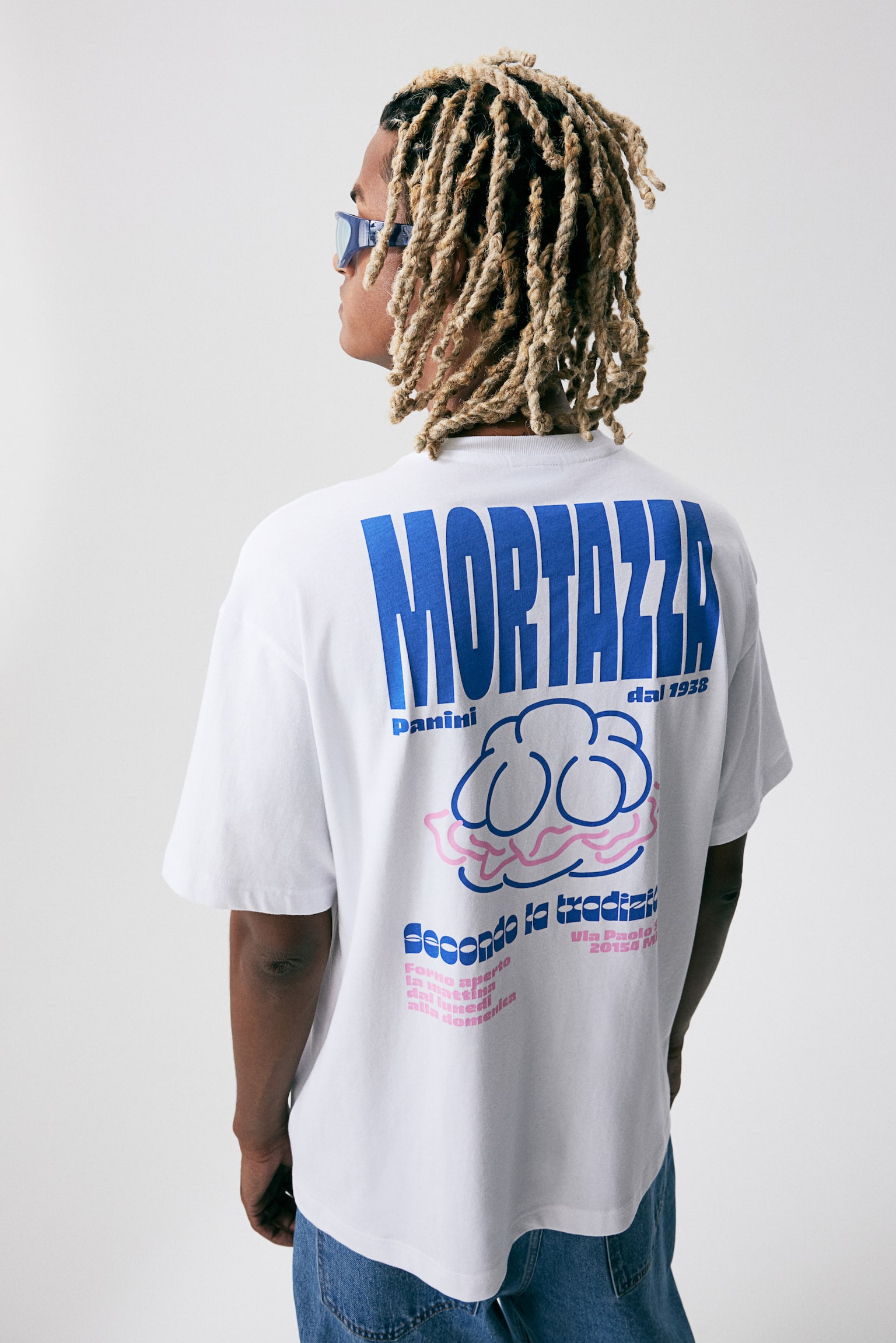 ルーズフィット プリントTシャツ - ホワイト／Mortazza/ホワイト／Meadow Flowers/ホワイト／Less is More/ホワイト／ExPlore/dc/dc/dc/dc/dc/dc/dc/dc - 6