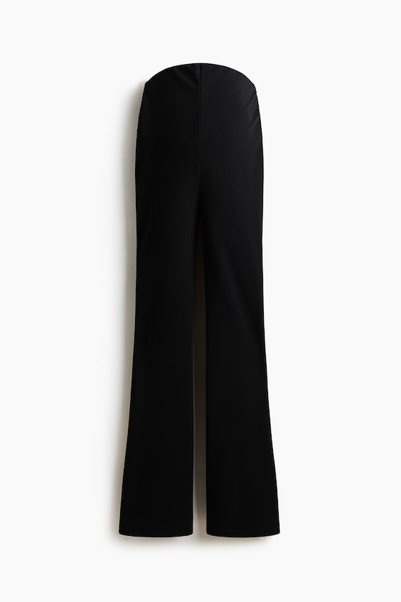Женские леггинсы H&M MAMA Flared Ponte Leggings