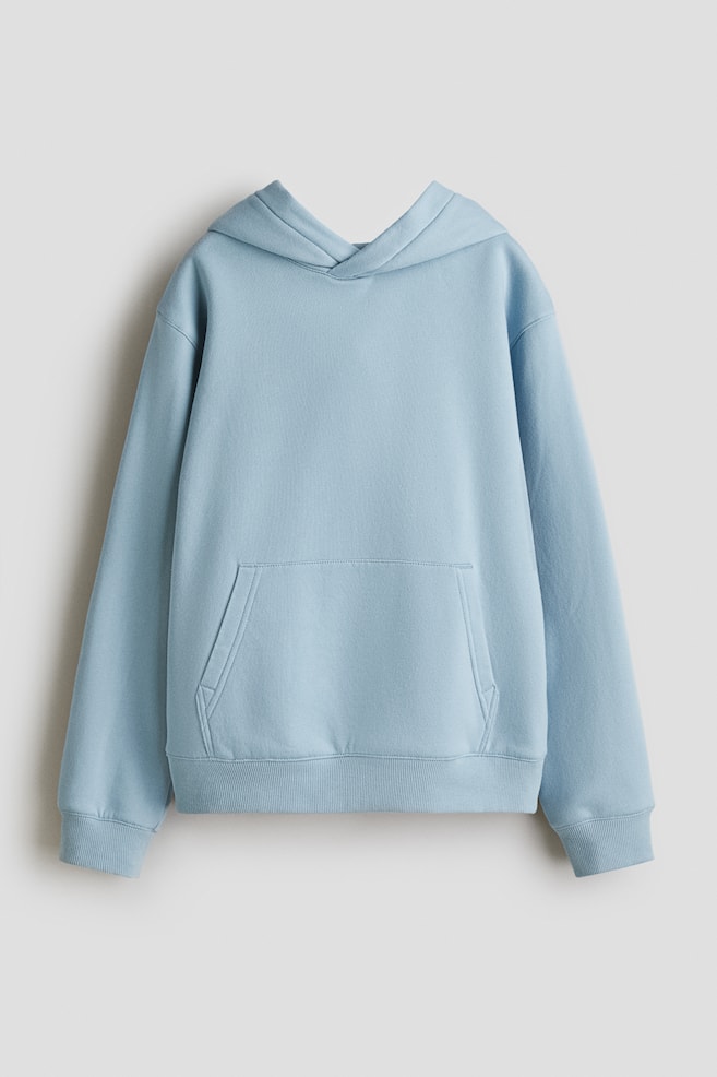 Hoodie - Helles Mattblau/Hellgraumeliert/Marineblau/Beige/Dunkelgrün/Schwarz/Hellgrün/Hellrosa/Dunkelgrün/Dunkelgrau/Blau - 1
