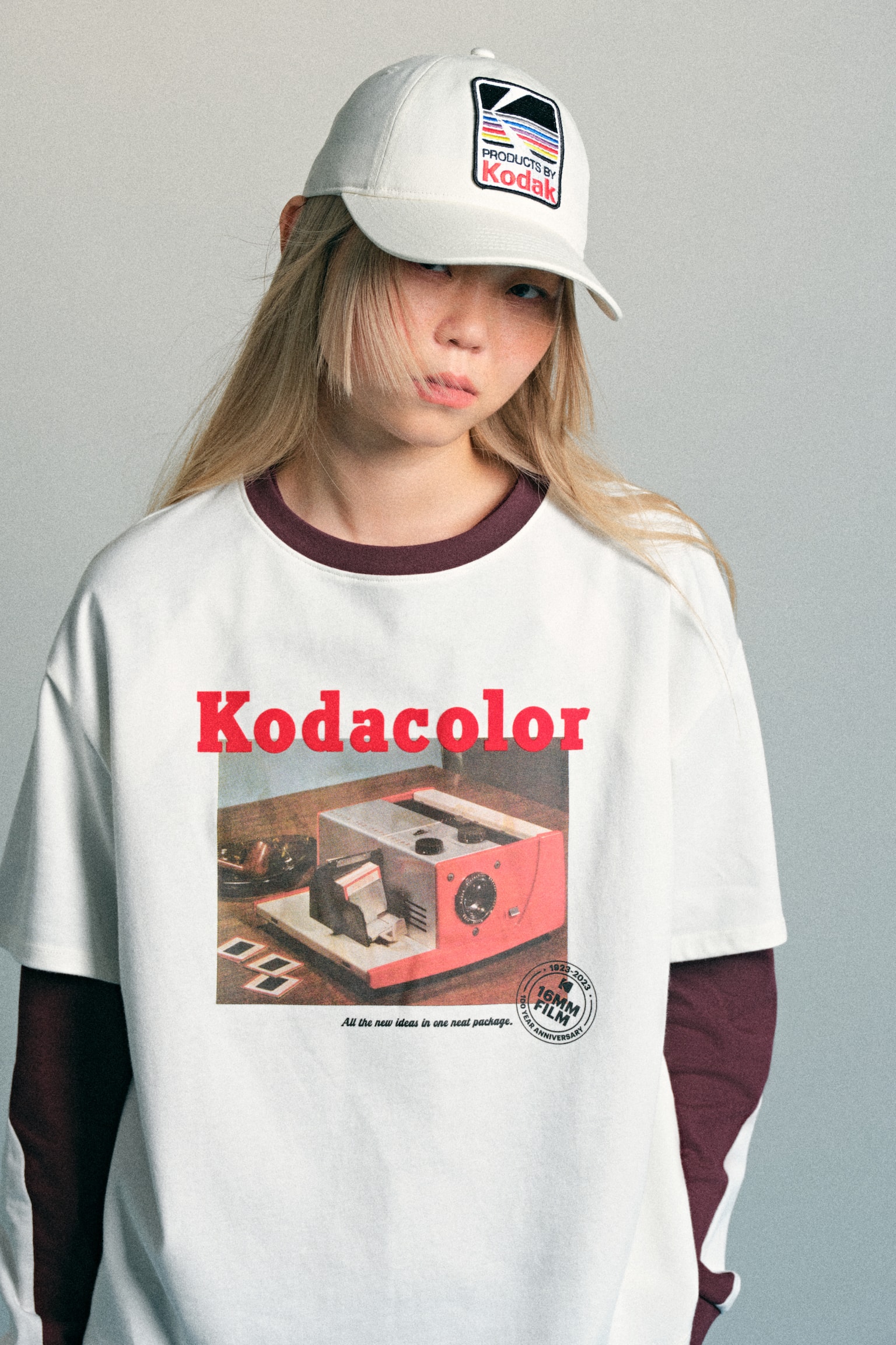 圖案T恤 - 白色/Kodak/深綠色/Kodak/淺藍色/Kodak - 4