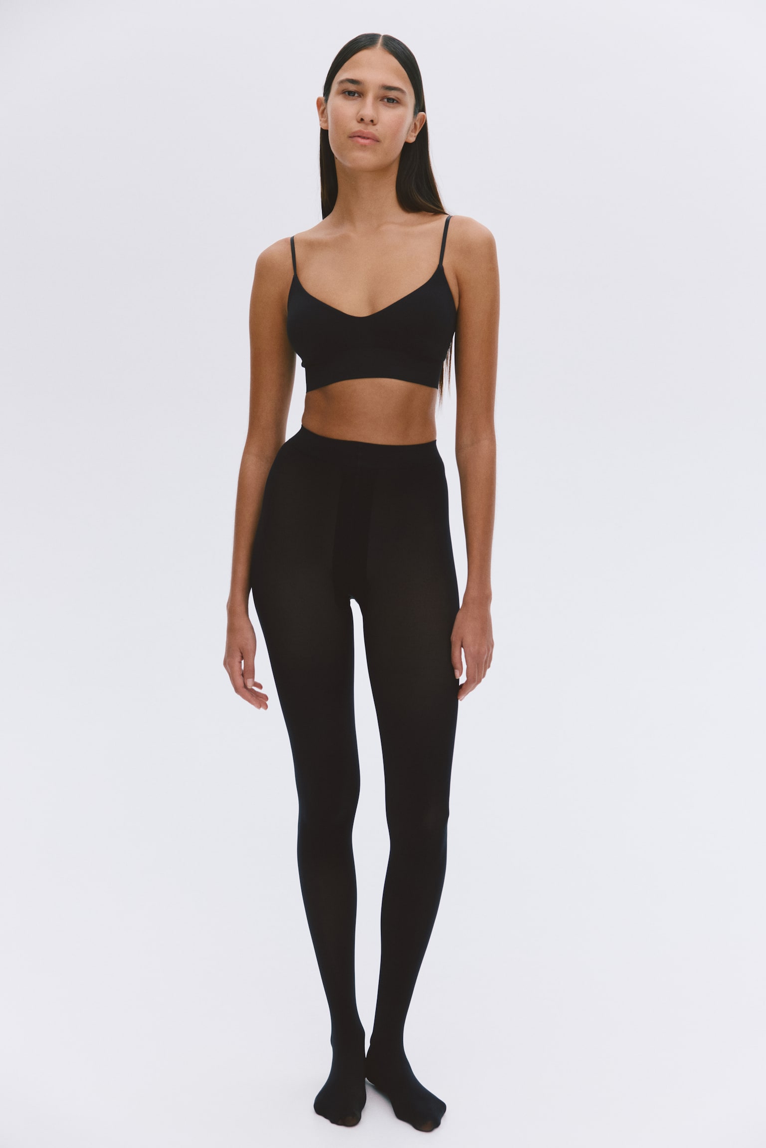 Женские колготки H&M Tights with Lycra® 40 Denier, цвет: Чёрный — фото 3