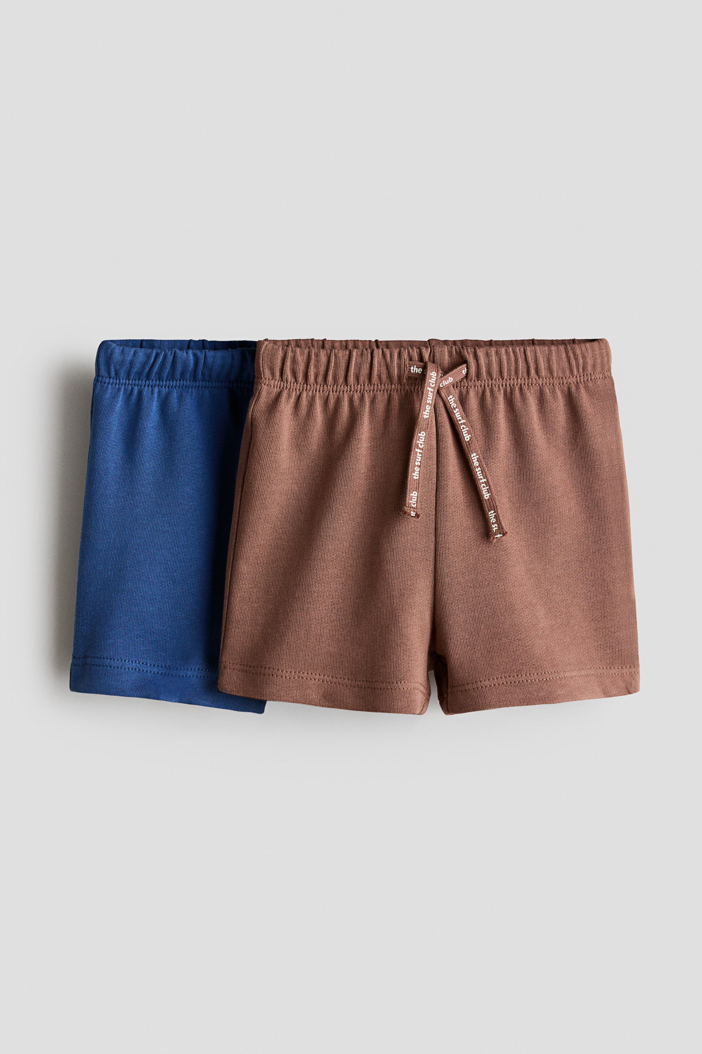 Light green/palm trees 2-Pack Sweatshorts for kids | H&M US
