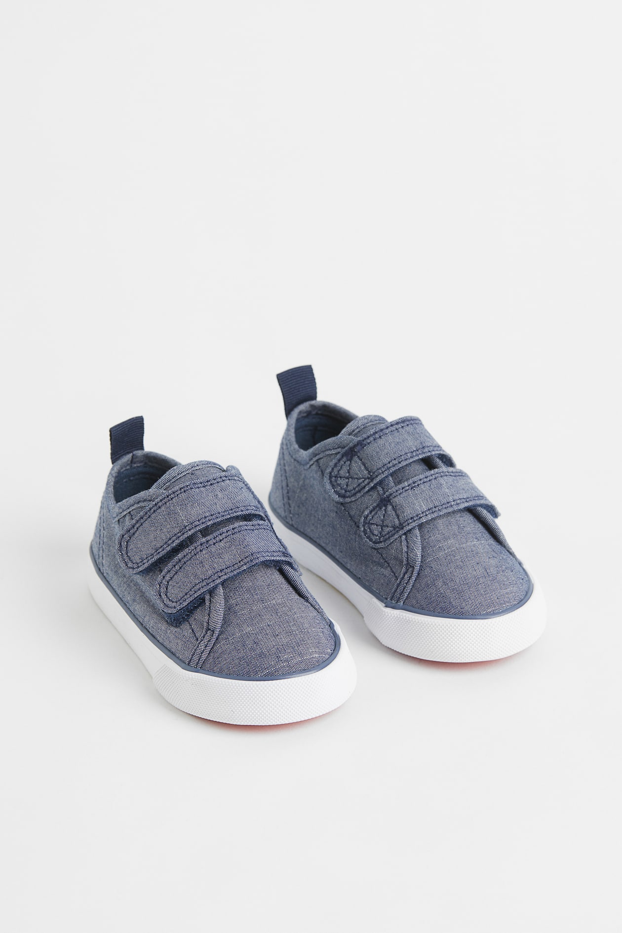 Canvas Sneakers - No heel - Dark blue - Kids | H&M US