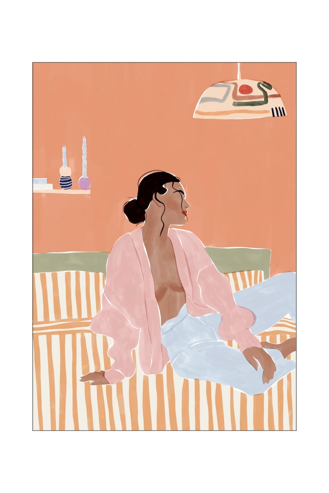Ivy Green Illustrations - Just Let Me Chill - Flerfärgad - 1