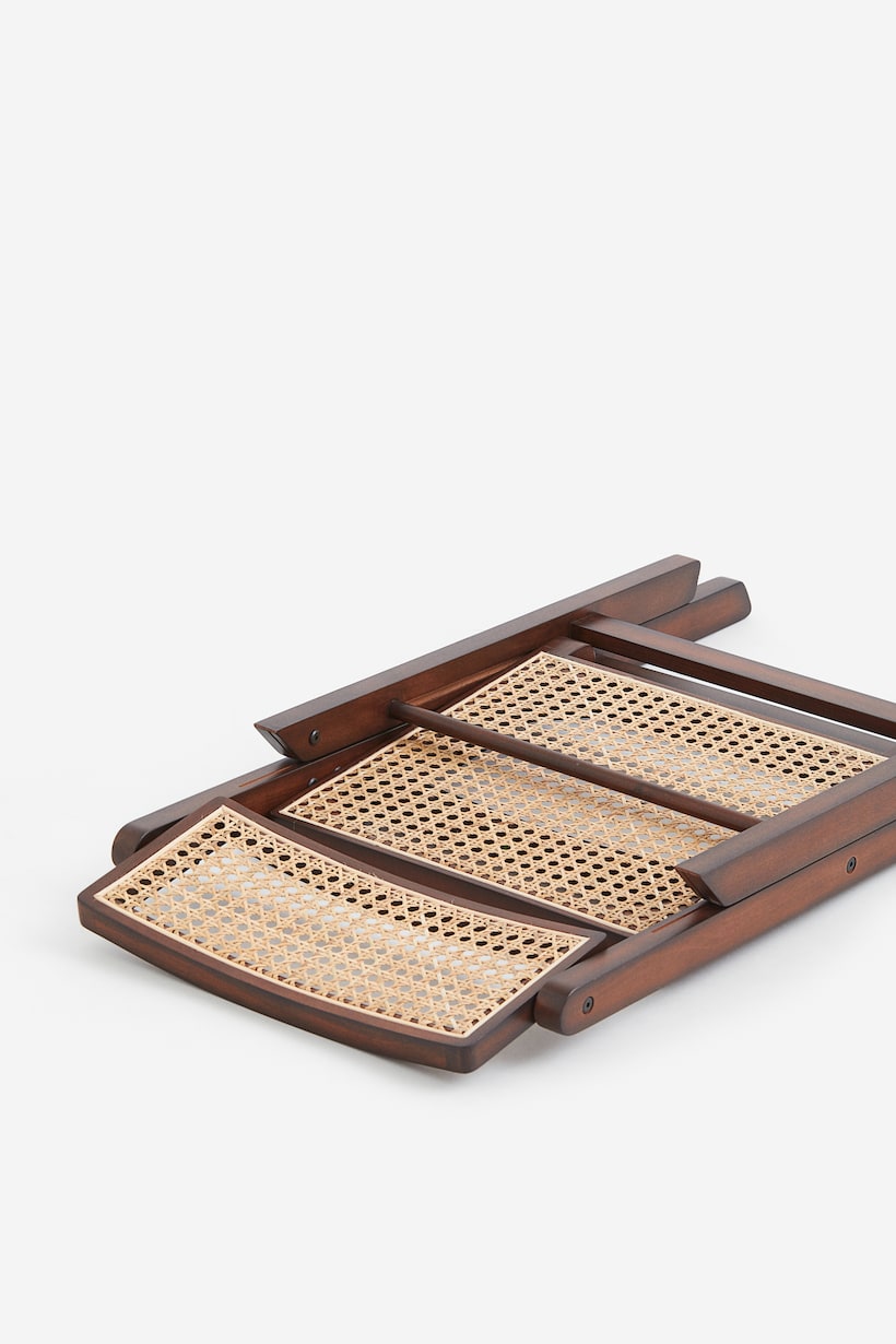 - Wooden Folding Chair - Brown/rattan - Home All | H&M US