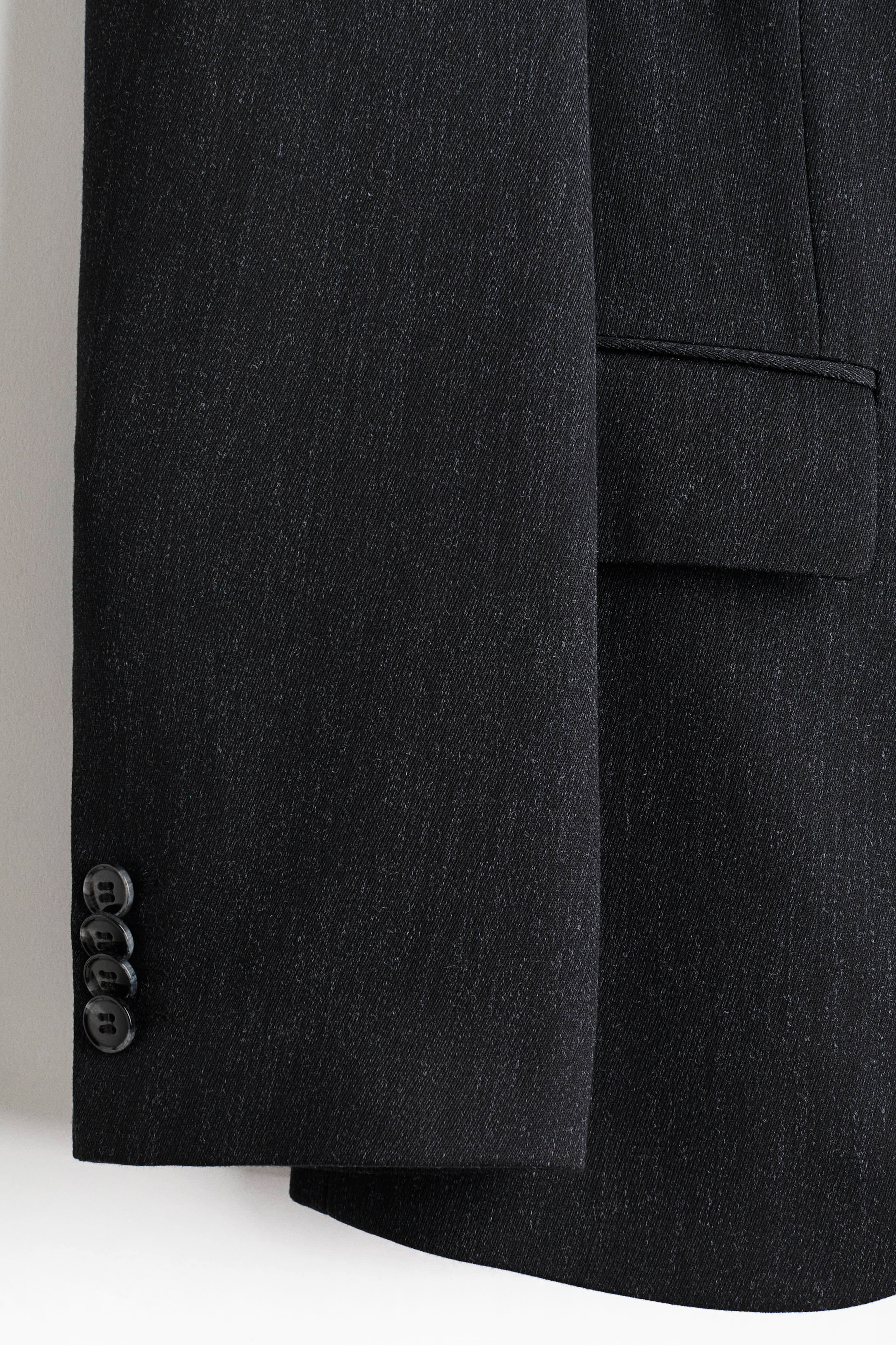Regular-Fit Single-Breasted Jacket