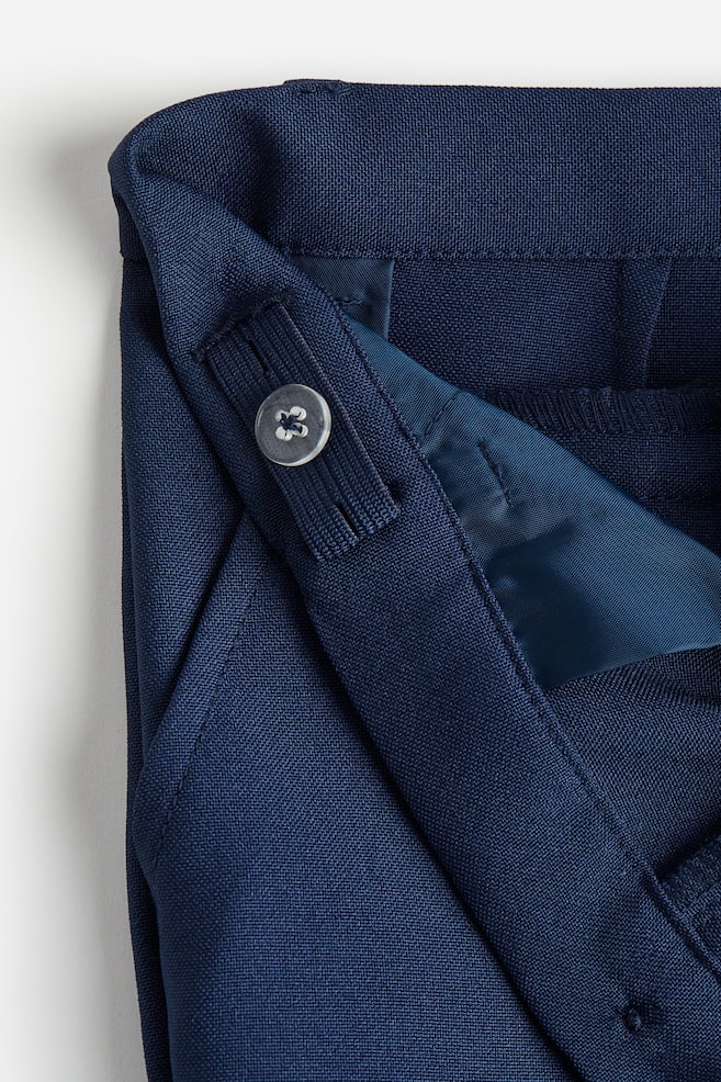 Suit trousers - Navy blue/Black - 4