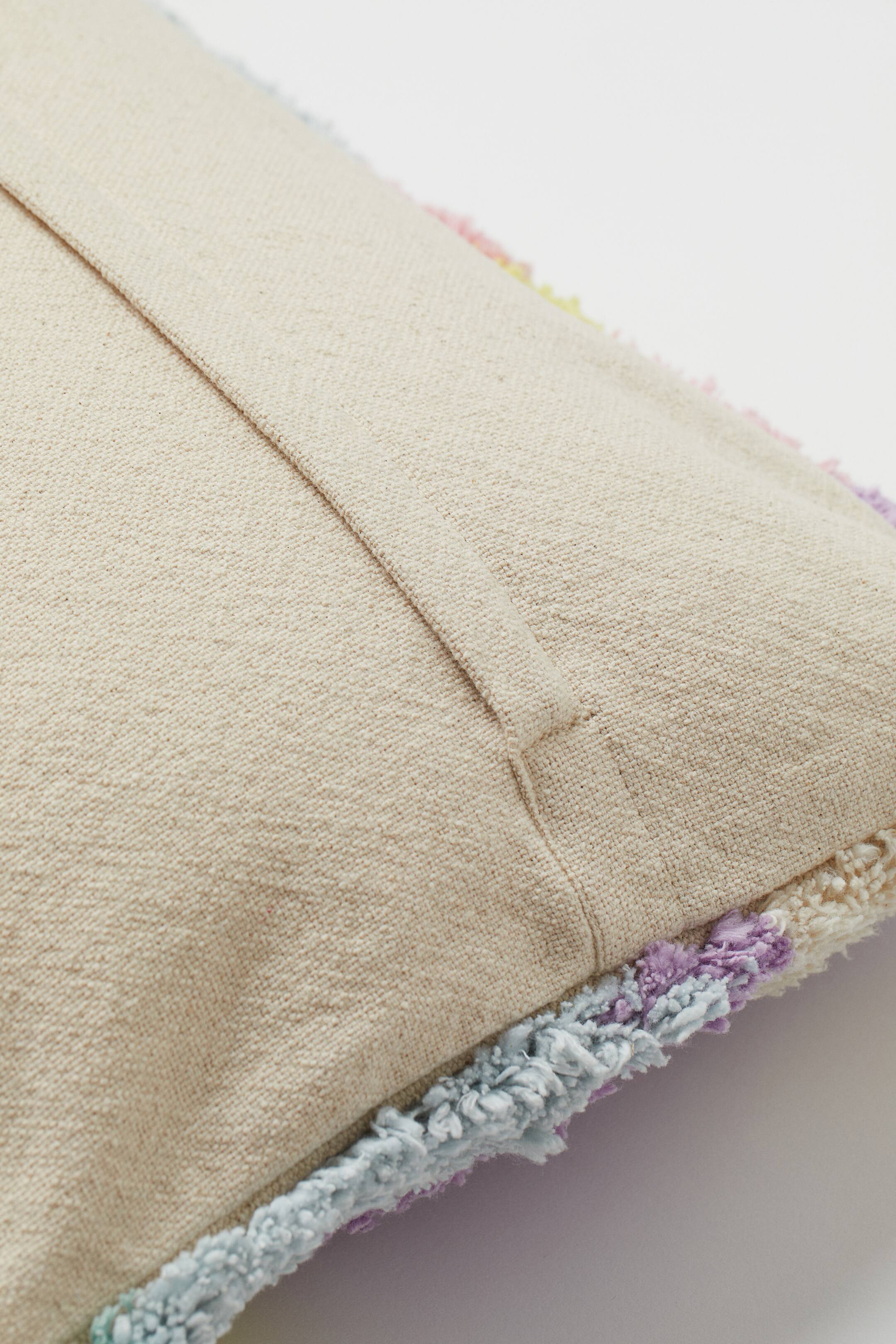 Tufted Cushion Cover Light purple/patterned Home All H&M US