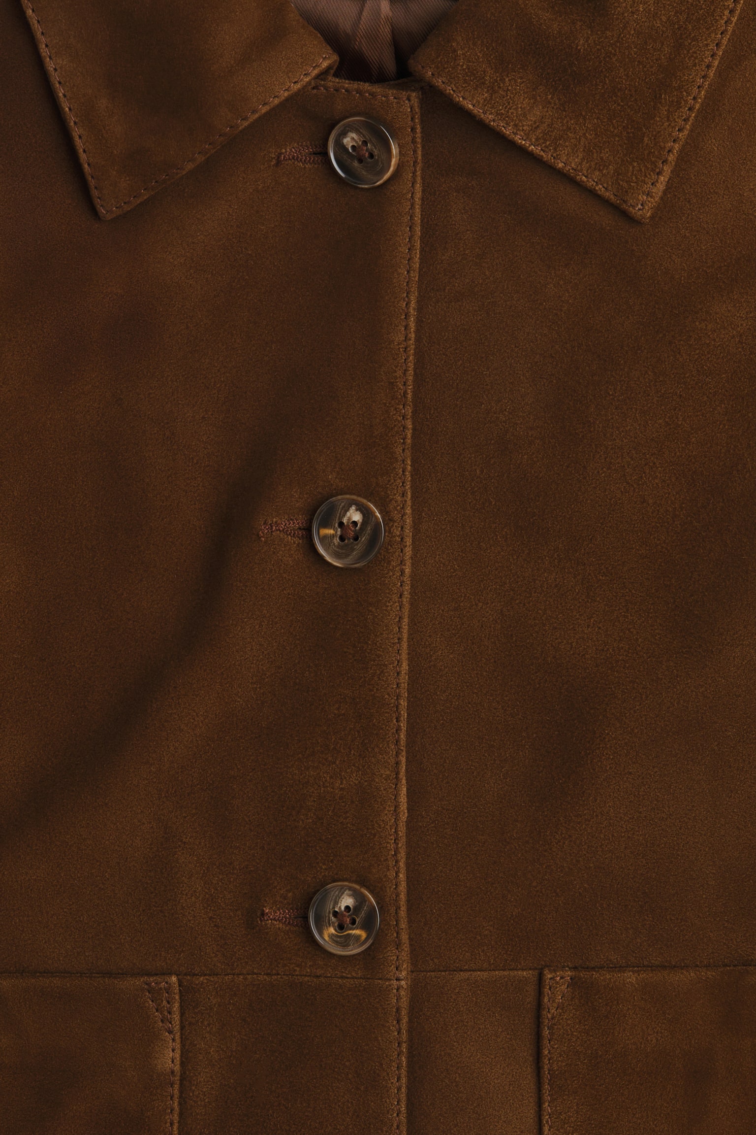 Saco de gamuza - Café - 3
