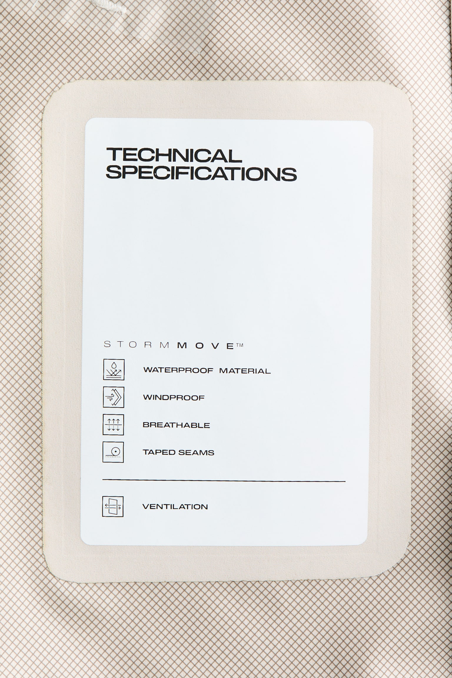 Trench coat with StormMove™ - Light beige - 4