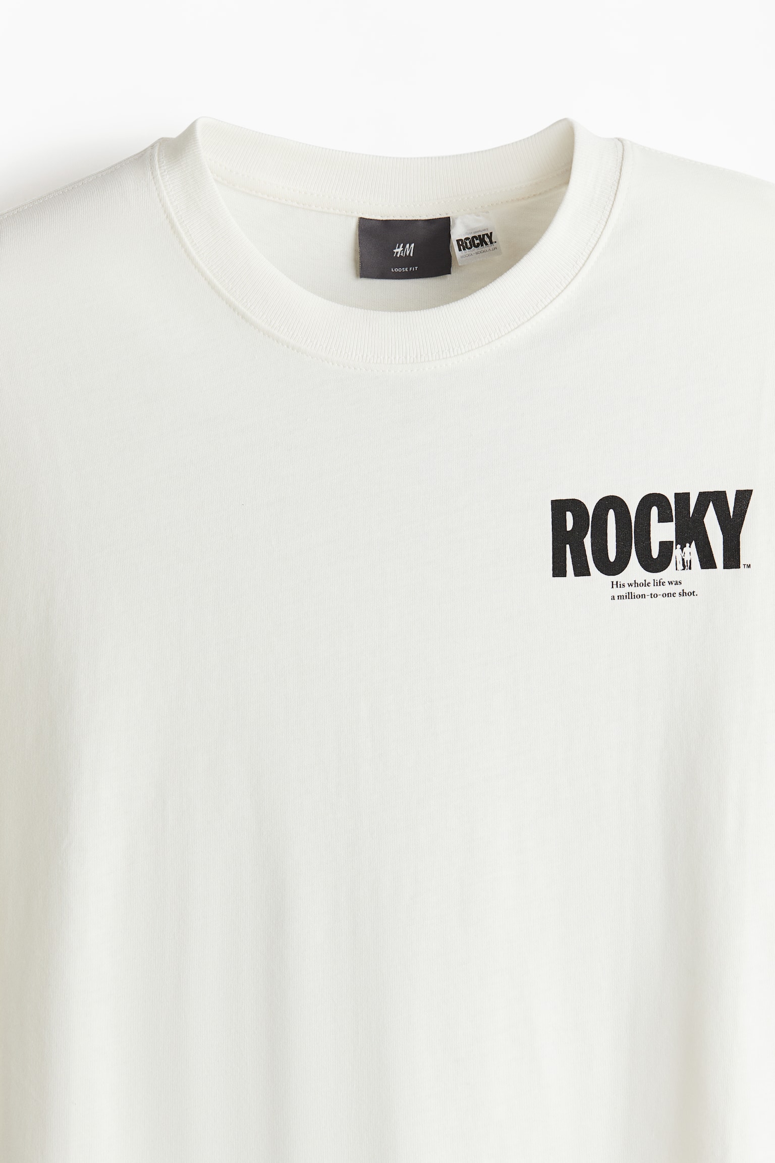 Relaxed Fit T-shirt - White/Rocky/White/Kodak/White/Jaws/White/2Pac/White/Discovery Channel/Black/Gorillaz - 7