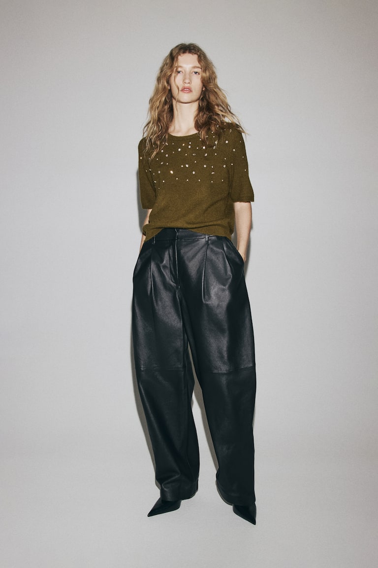Bluza s imitacijama dragog kamenja