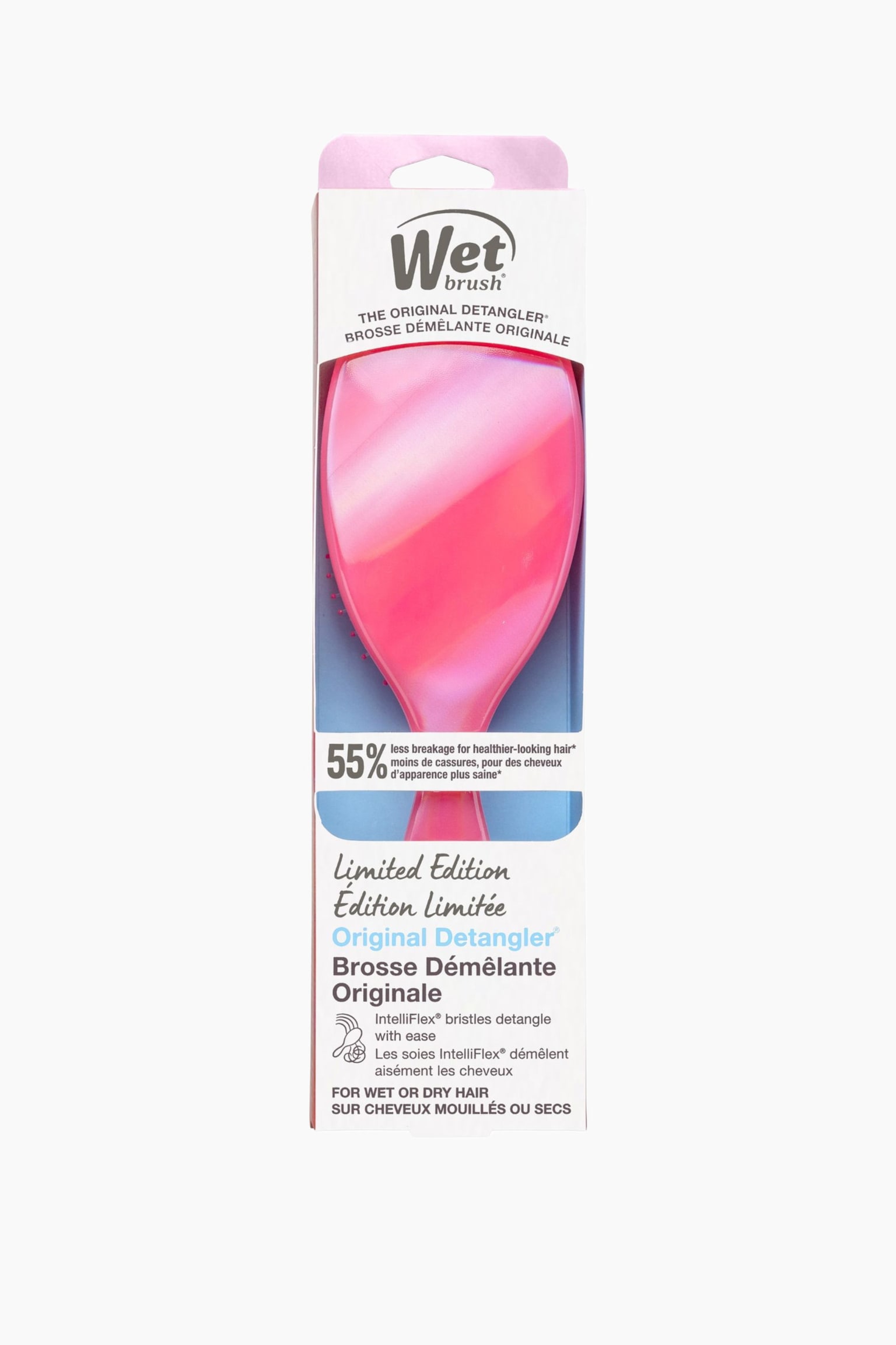 The Original Detangler Prismatic Glow Ltd Ed - Rosa - 3