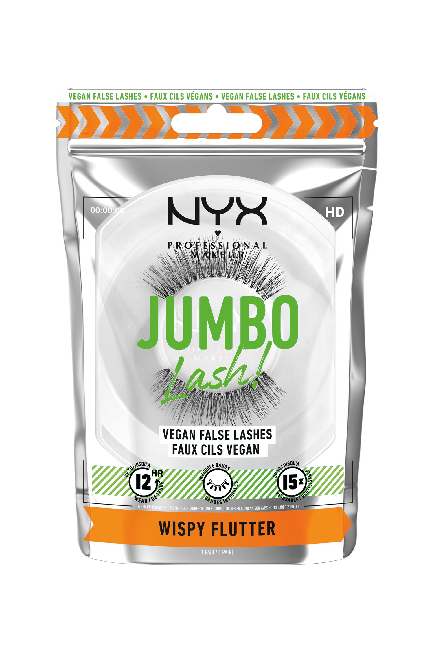 NYX Professional Makeup - Ciglia Finte Jumbo Lash - Wispy Flutter