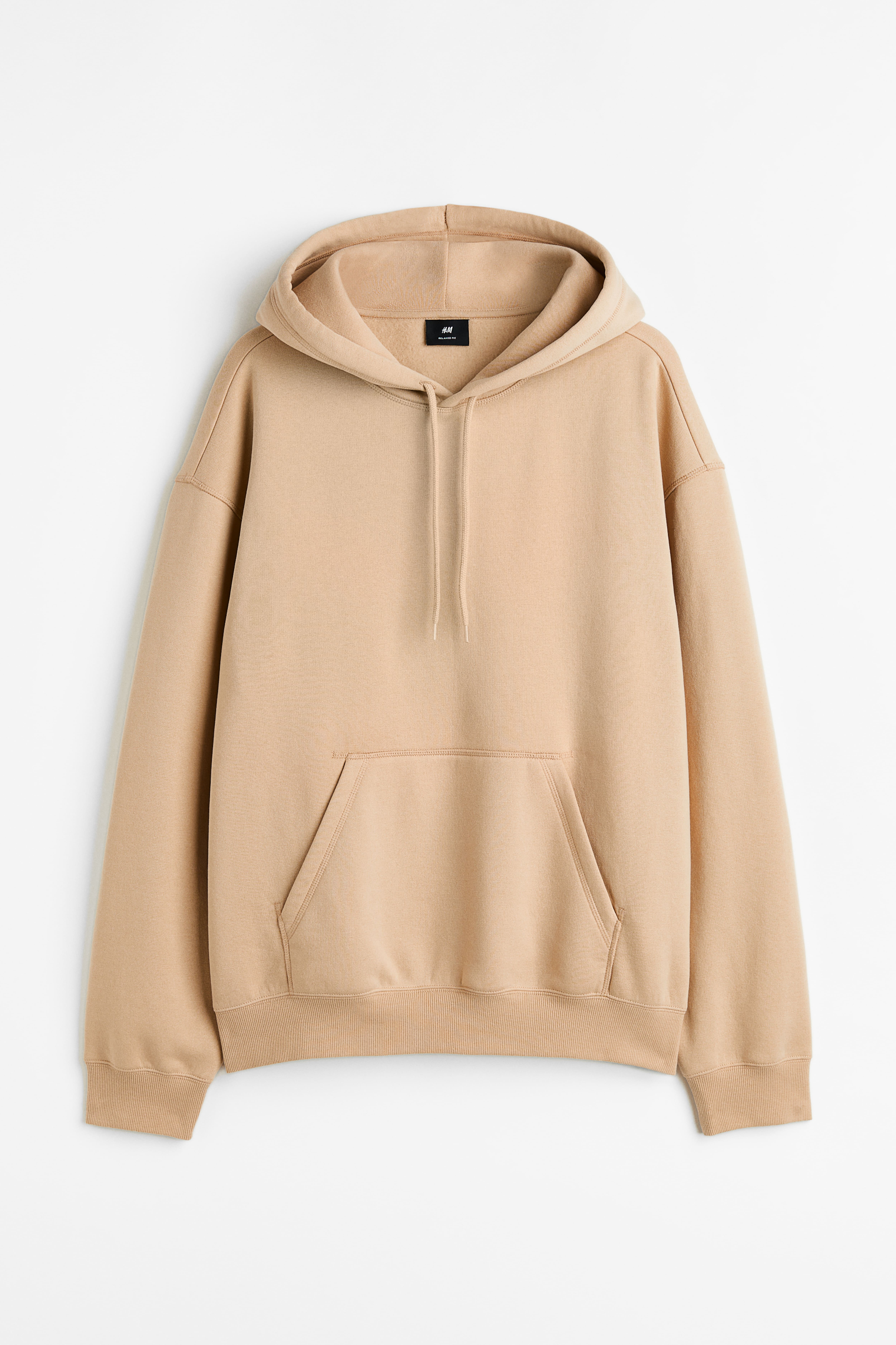 Beige colored hoodie sale