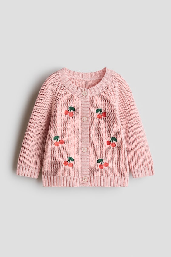 Детские кардиганы H&M Cardigan with Embroidered Details