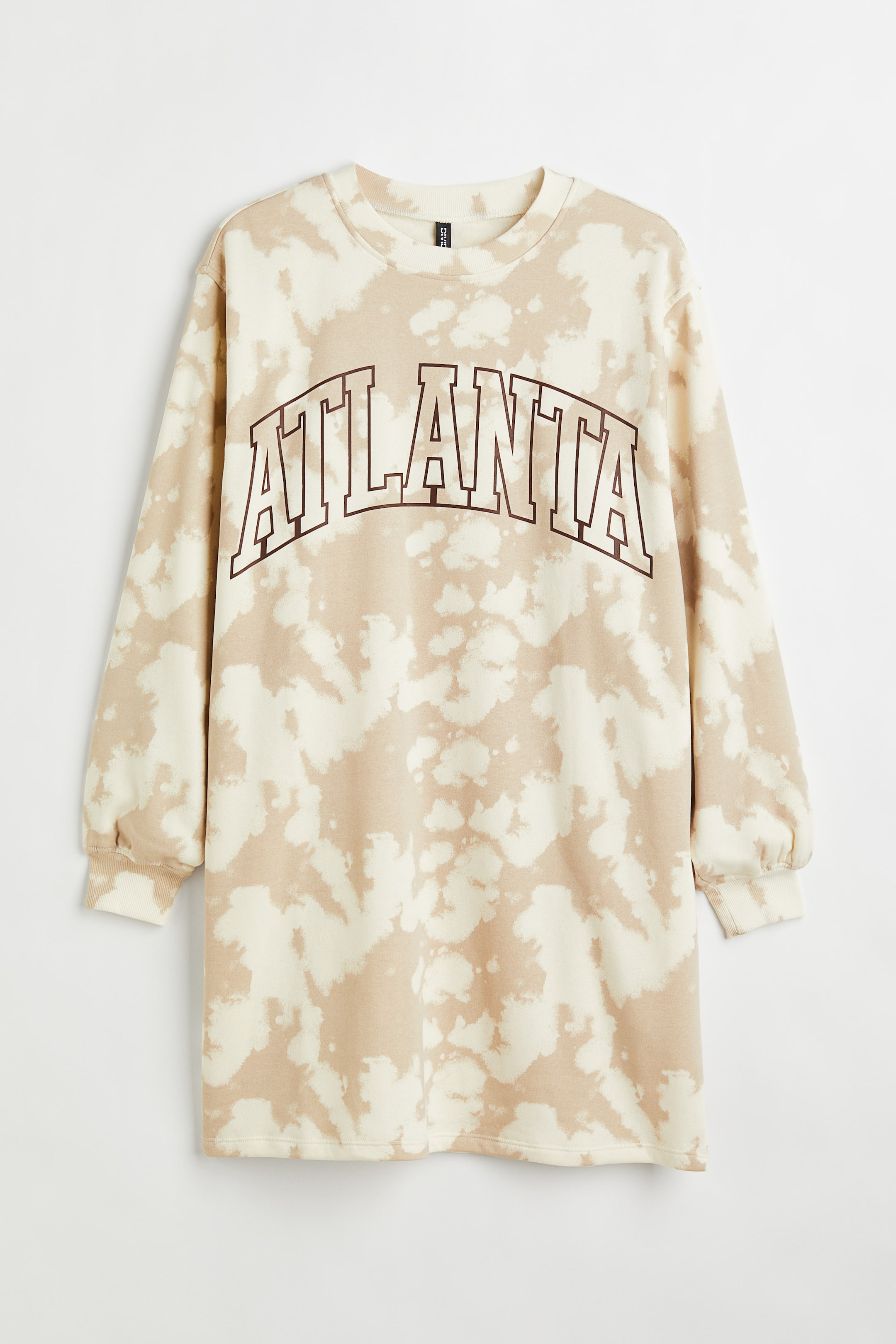 H&M+ Printed Sweatshirt Dress