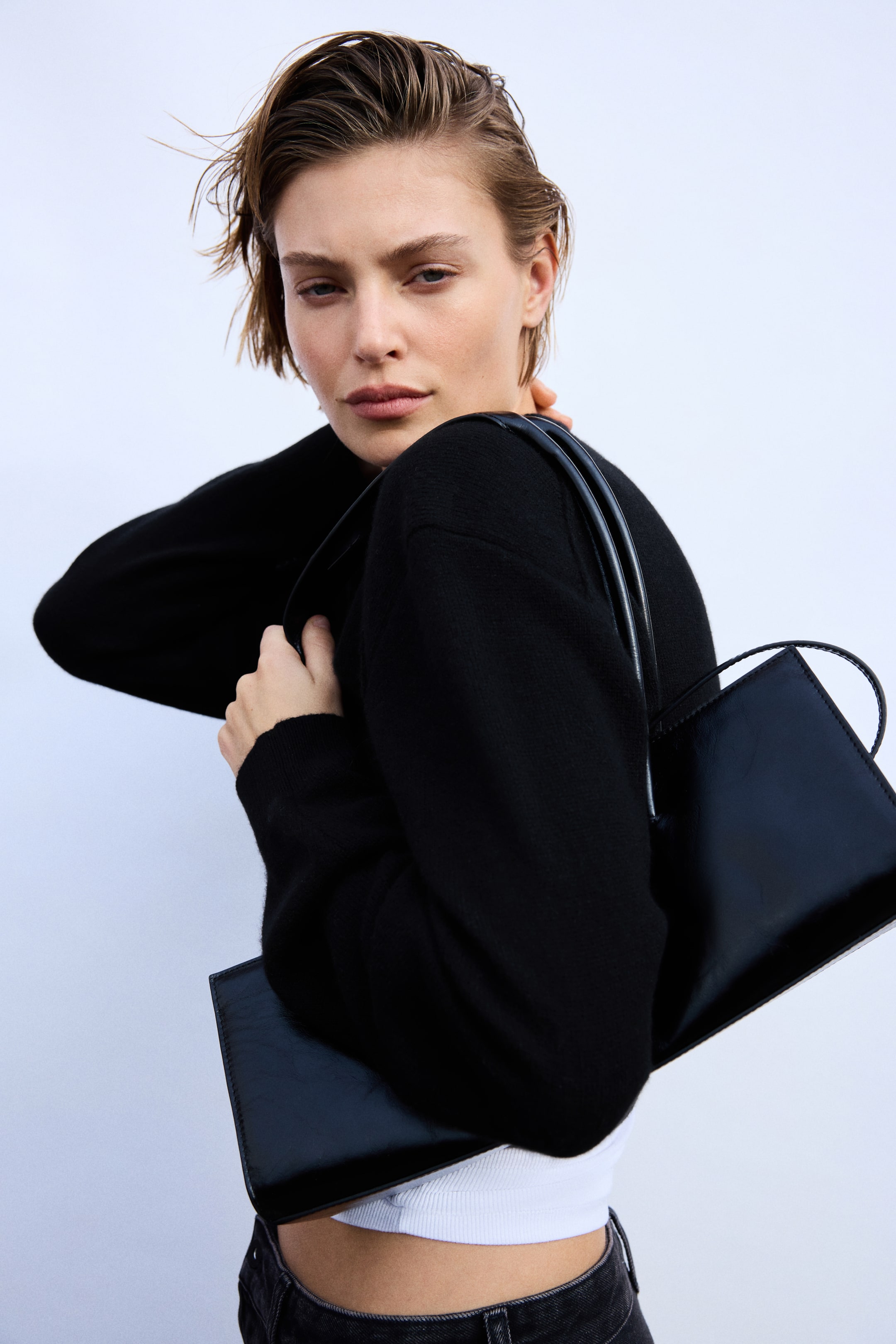 View larger image: Cashmere cardigan - Black - Ladies | H&M 1