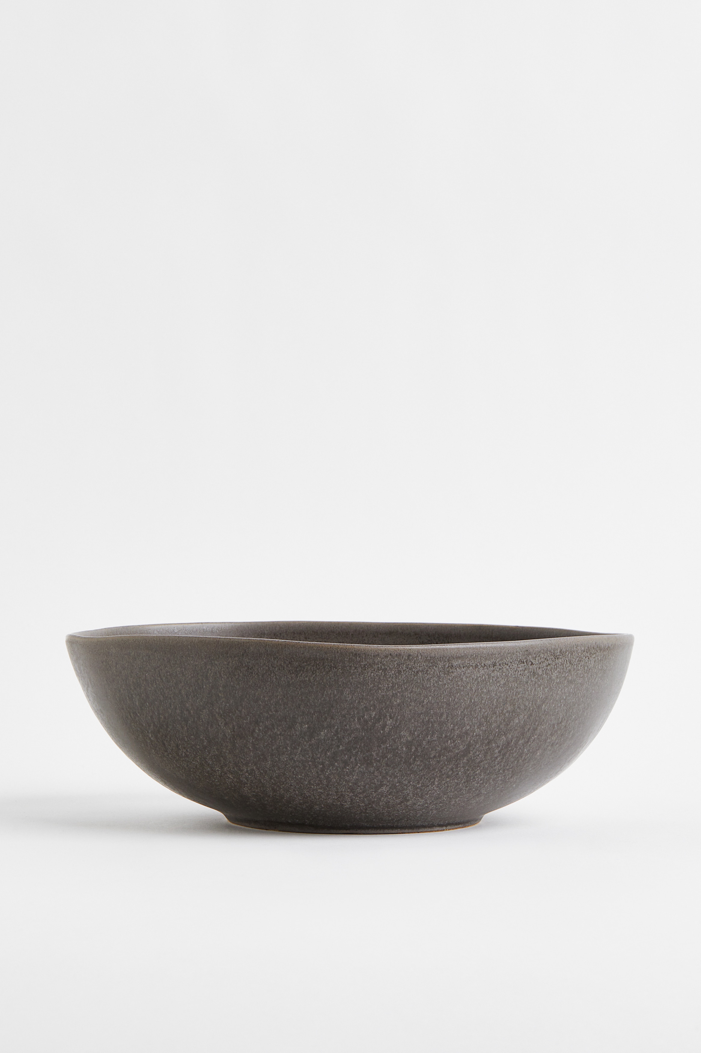 Servierschüssel aus Steingut - Anthrazit - Home All | H&M DE