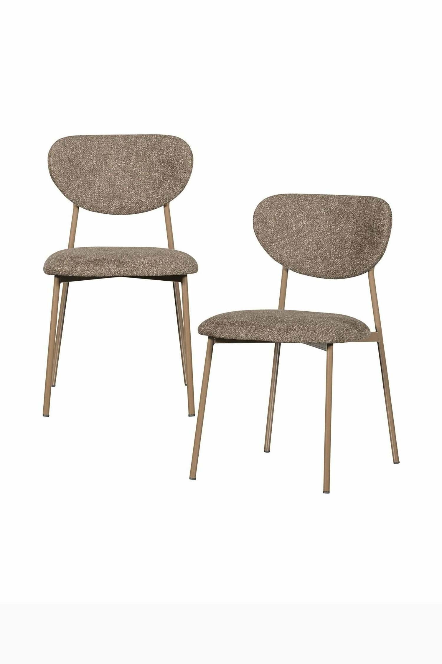 WOOOD - Valor Dining Chairs - Set Of 2 - Beige