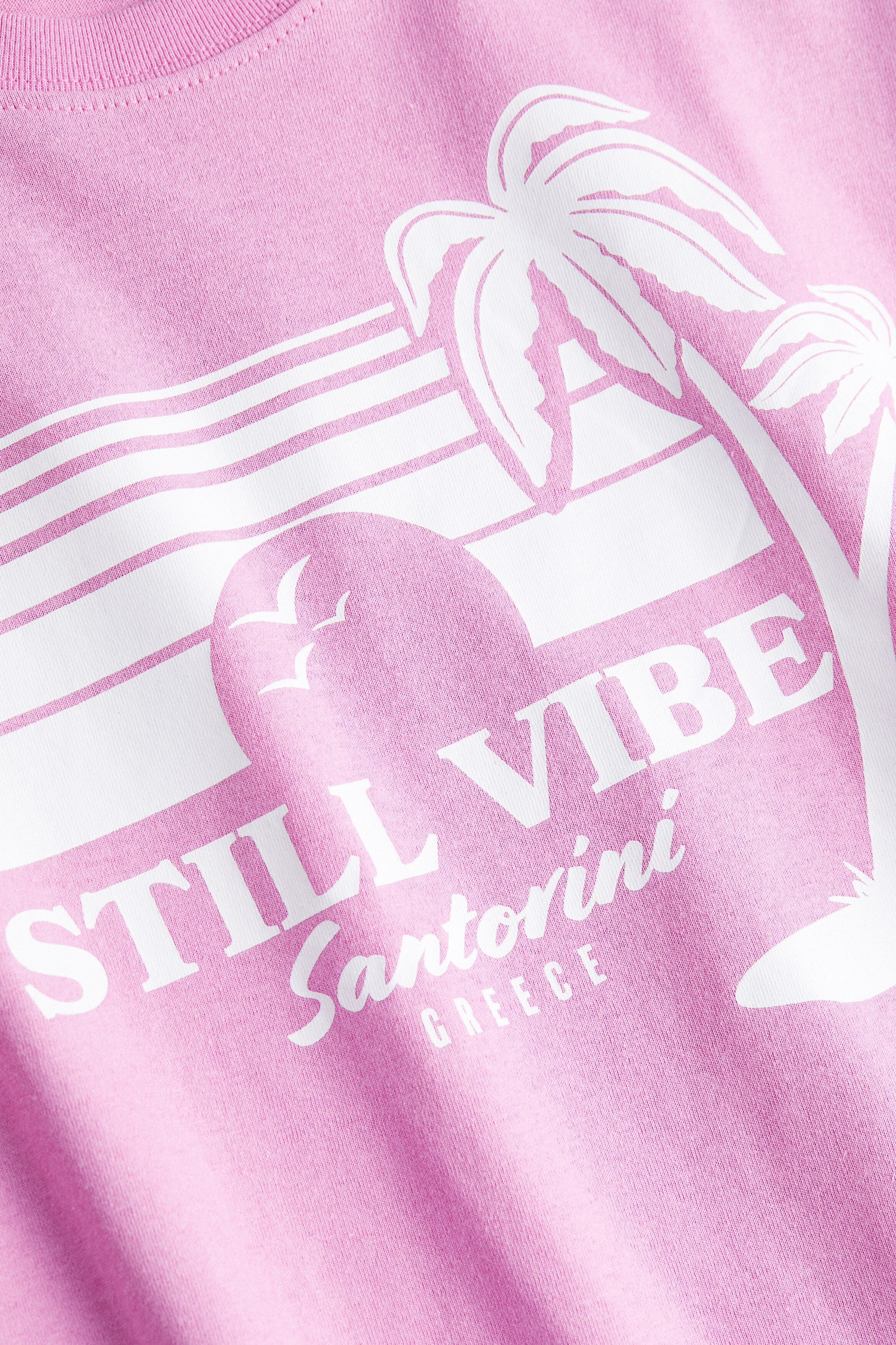 Oversized printed T-shirt