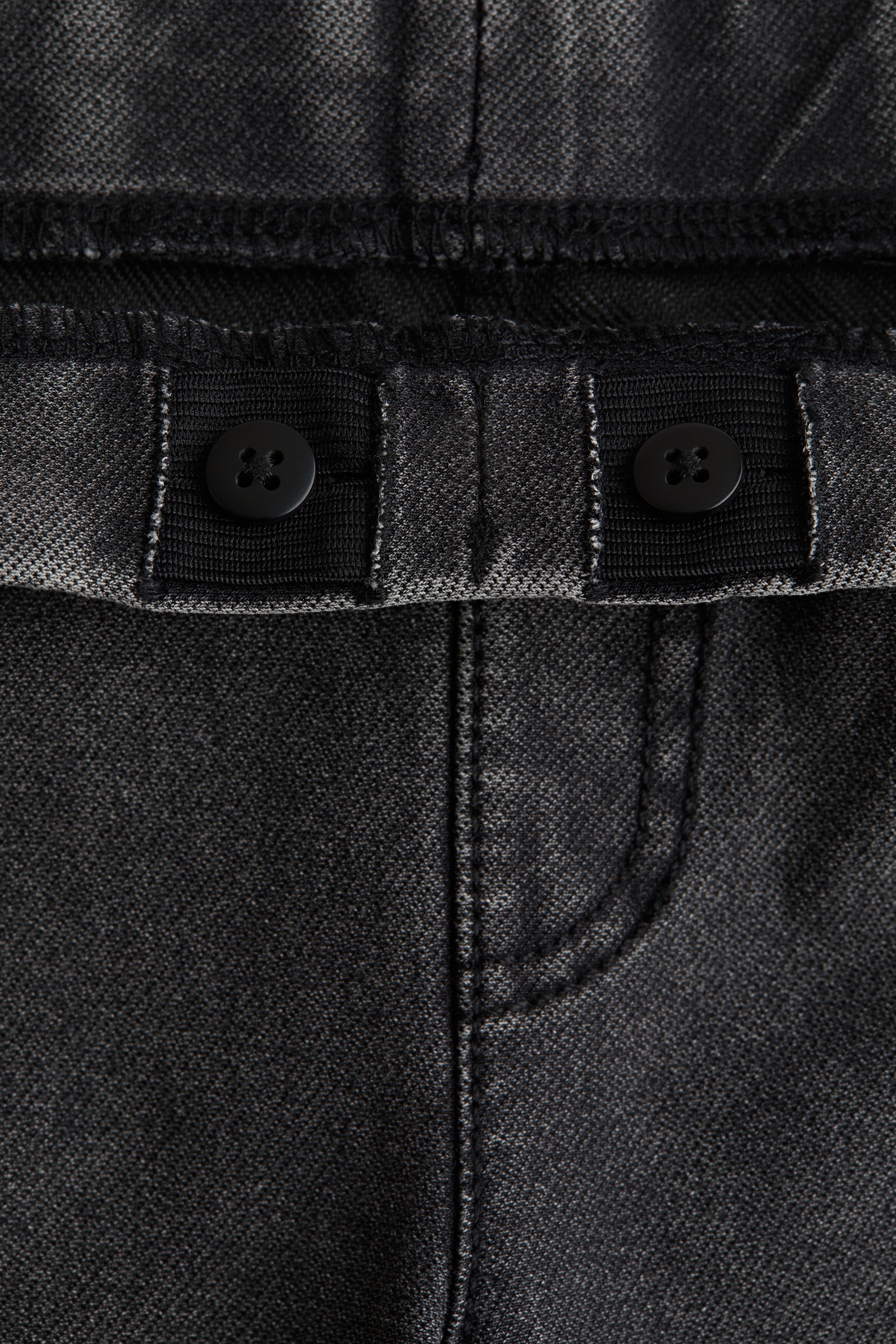 Wide Denim-look Pants - Denim gray - Kids | H&M US