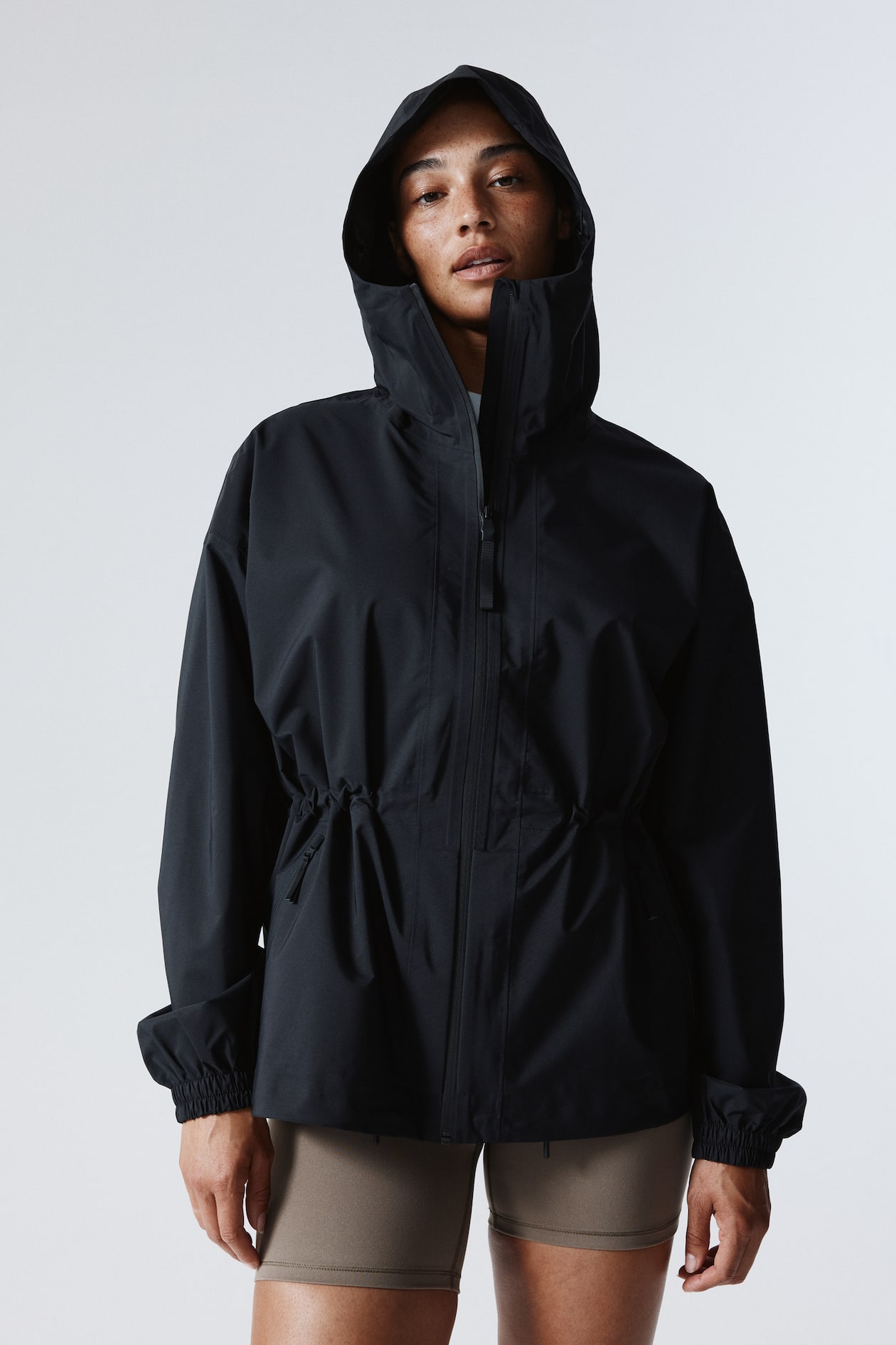 Rain jacket with StormMove™ Black Ladies H&M GB