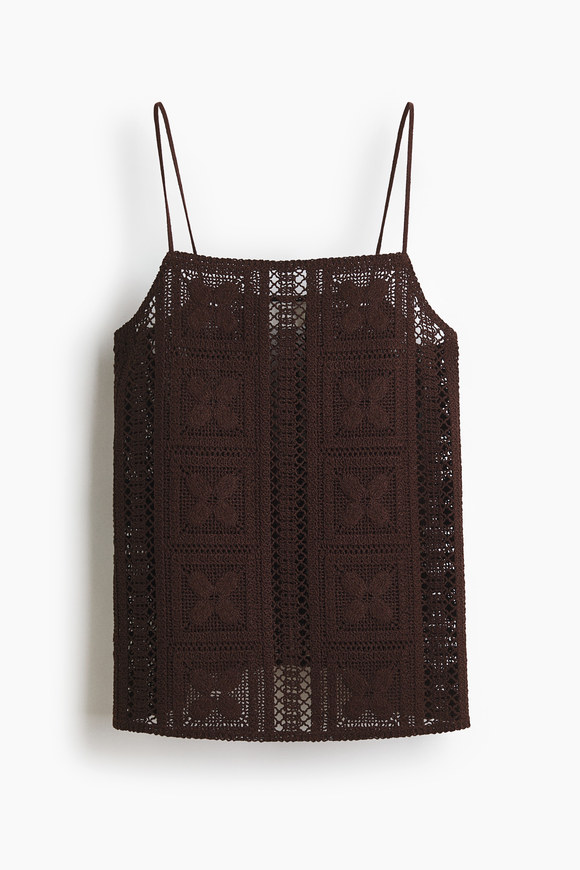Silk-Blend Crochet-Look Top from H&M - $62.99