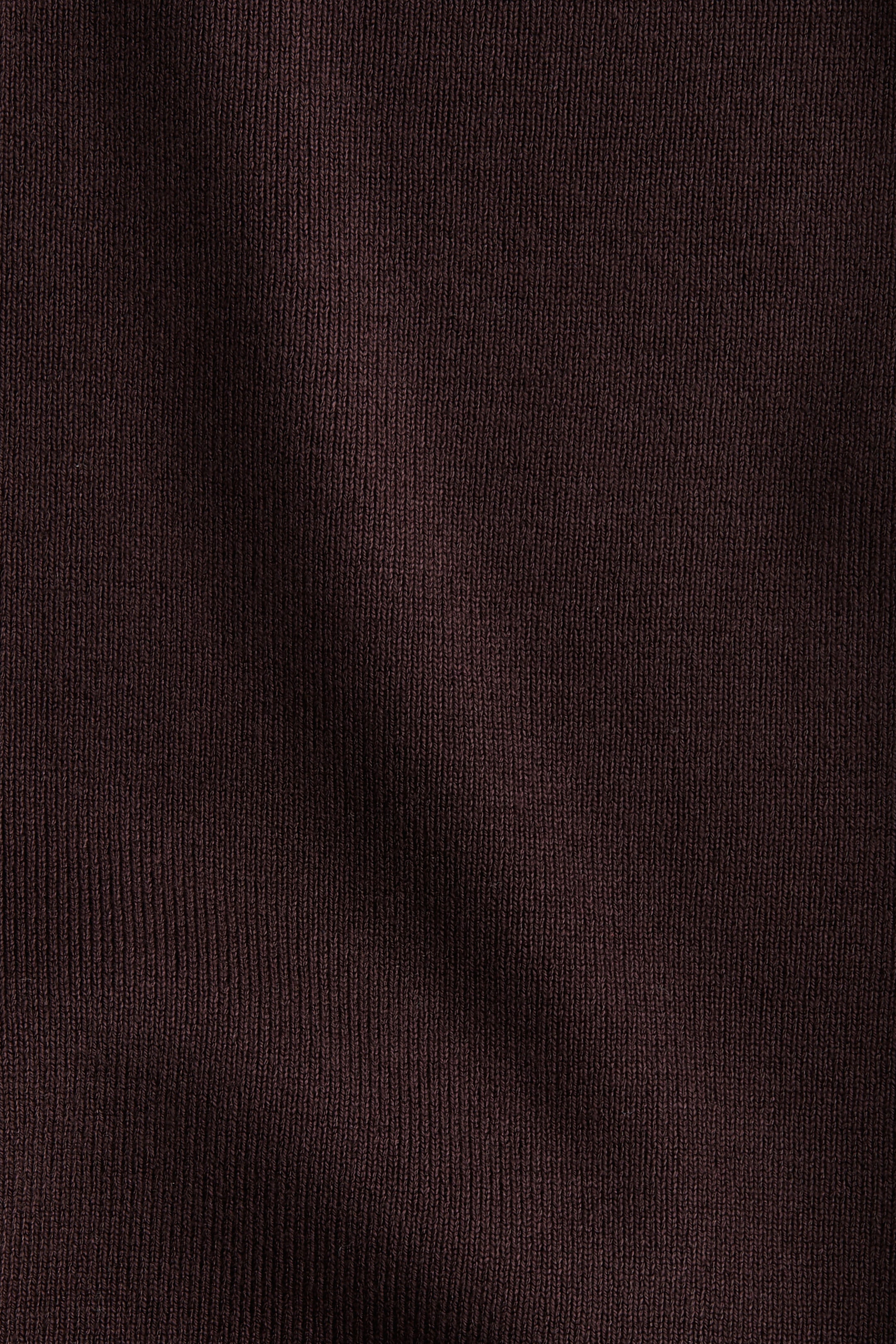 View larger image: Fine Knit Tee - Dark brown - Ladies | H&M AU 5