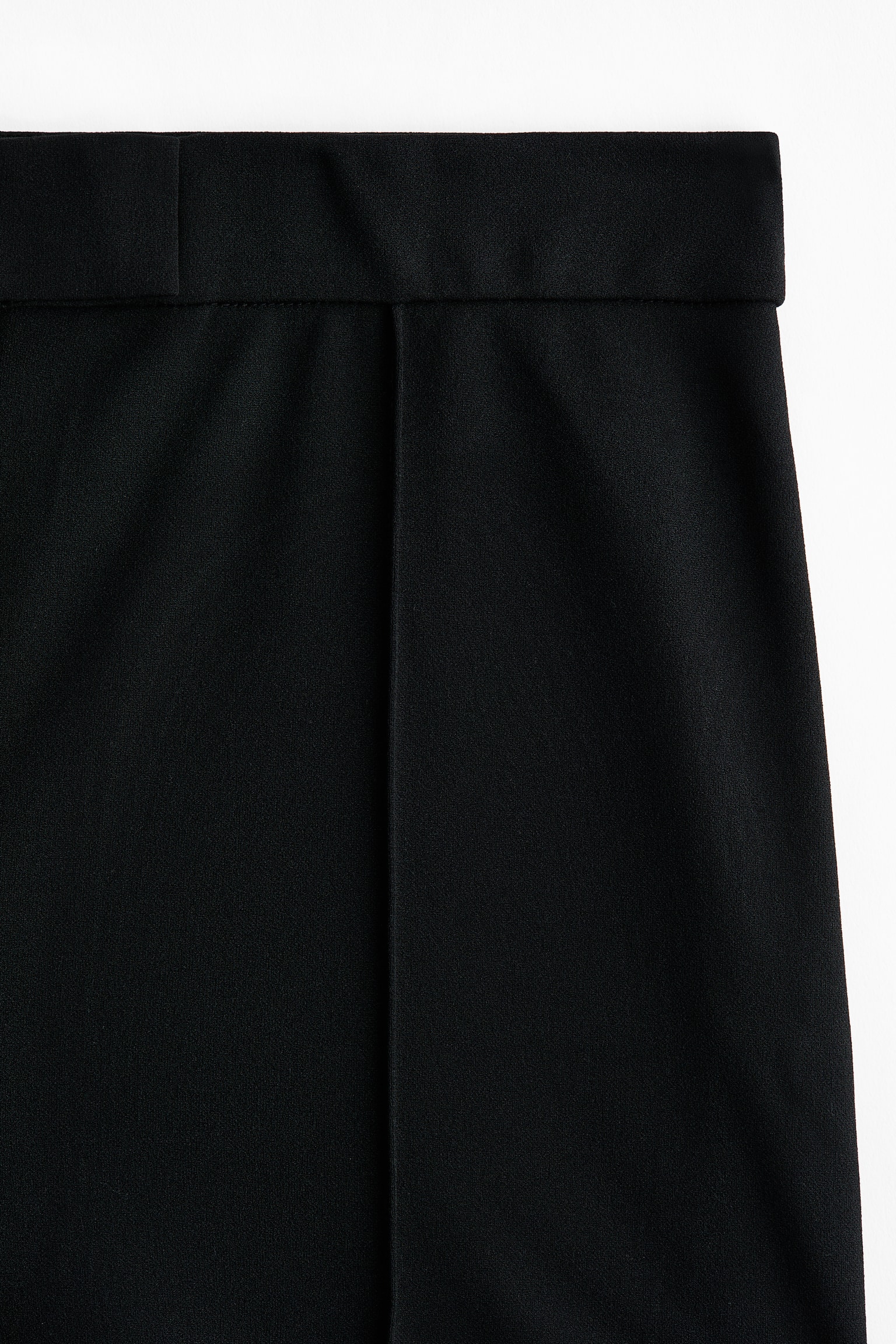 Женские брюки H&M Bootcut Crease-Front, цвет: Чёрный — фото 5