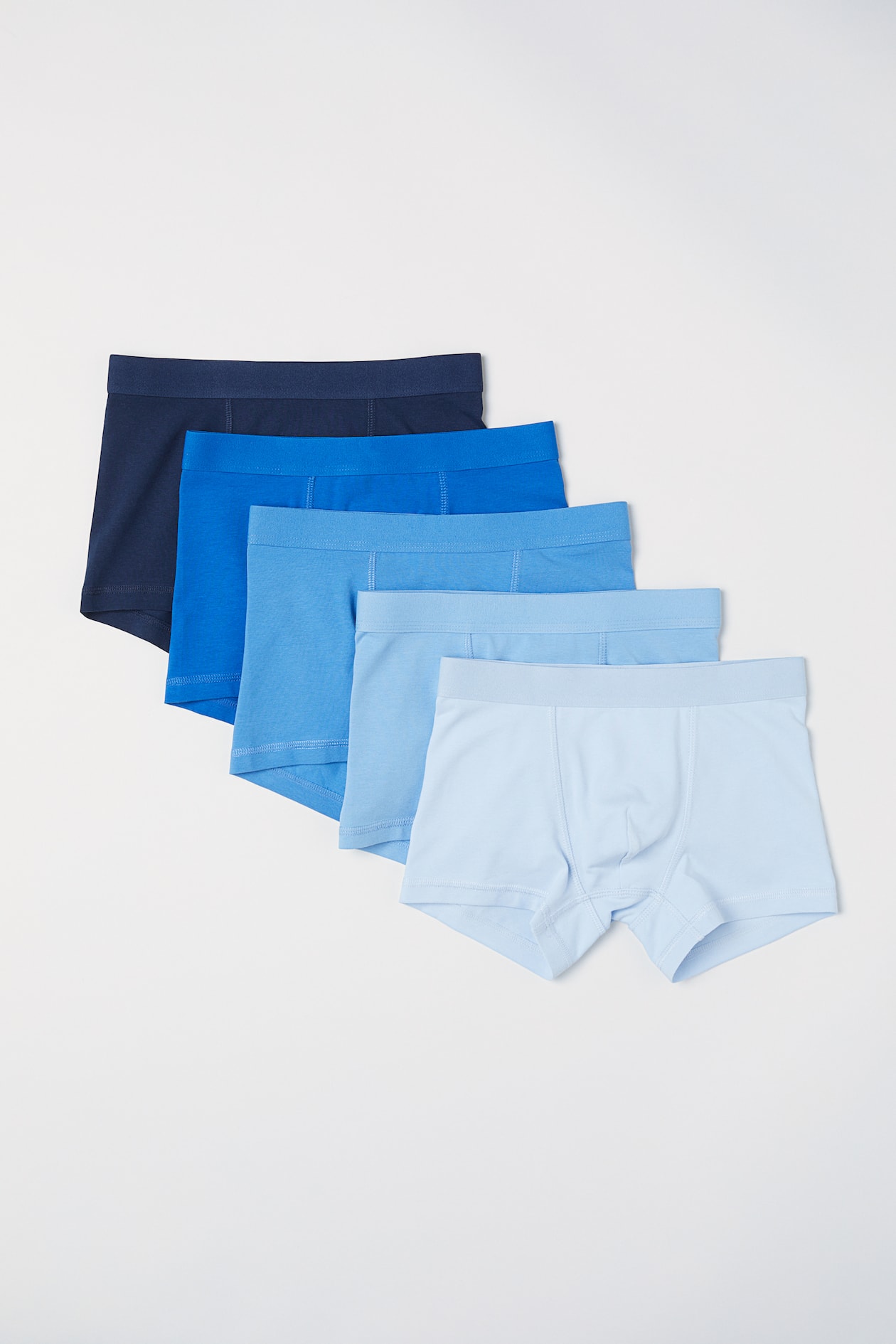 5-pack Boxer Briefs - Regular waist - Blue - Kids | H&M US