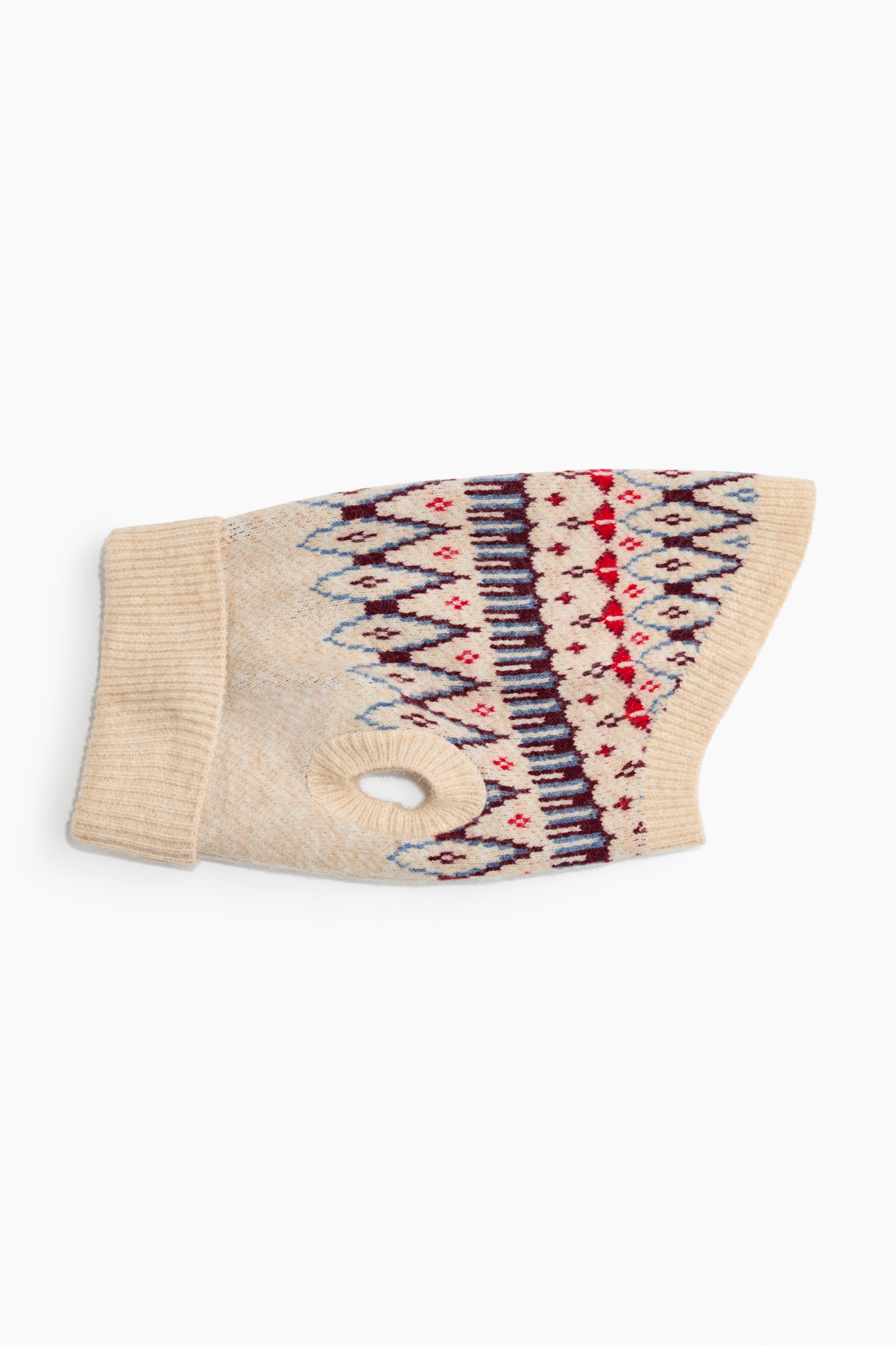 Fine-knit dog jumper