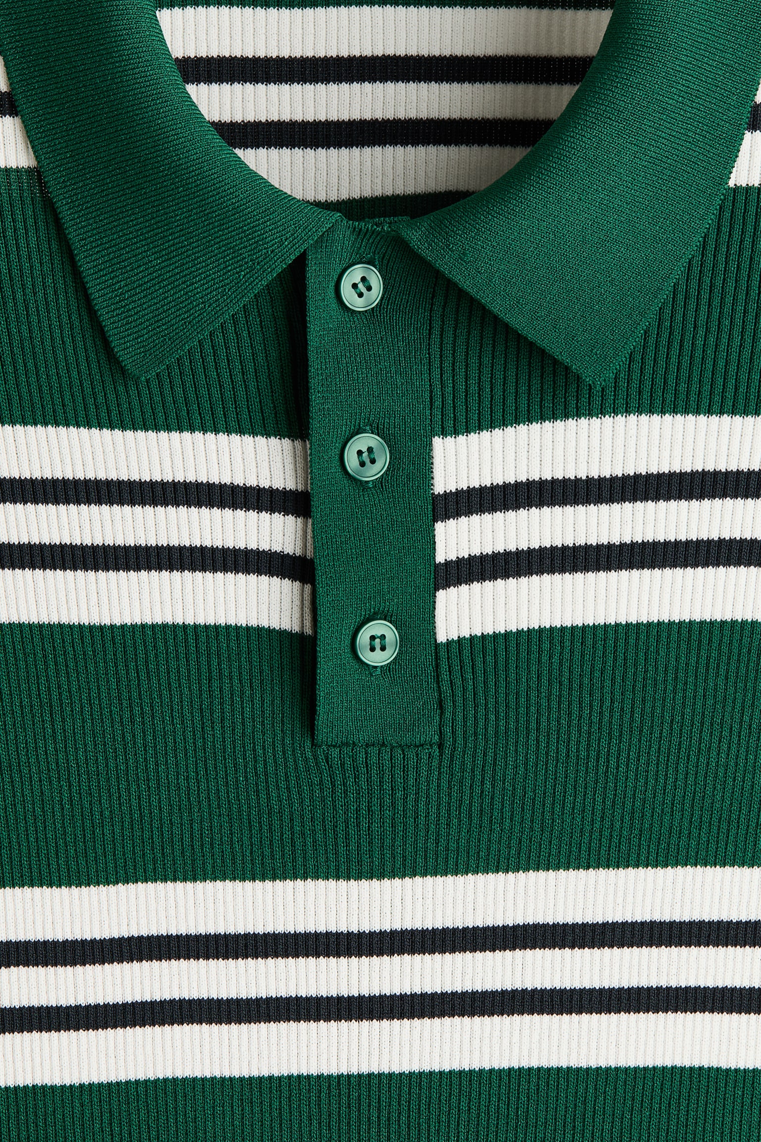 Regular Fit Polo shirt - Green/Striped/Blue/Striped - 6