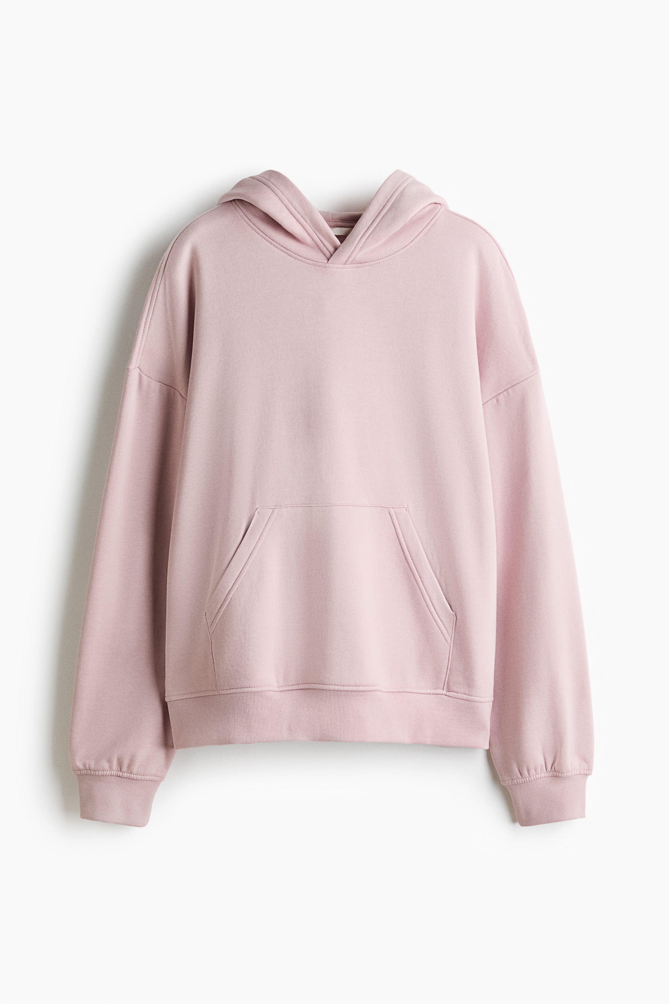 Hoodie - Light dusty pink/Black/Light grey marl/Light beige