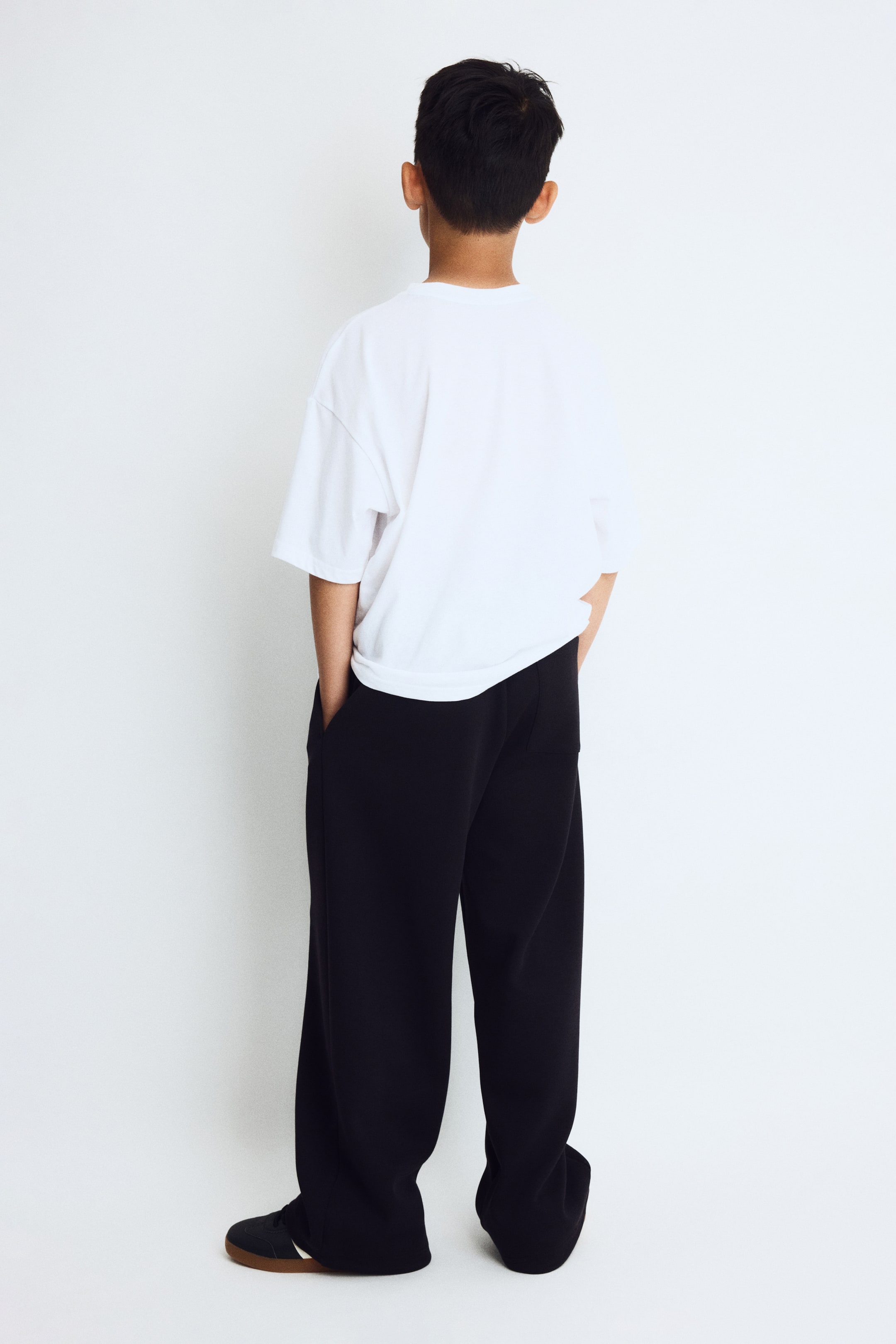 Детские брюки H&M Loose-Fit Sports Joggers with DryMove™ — фото 5