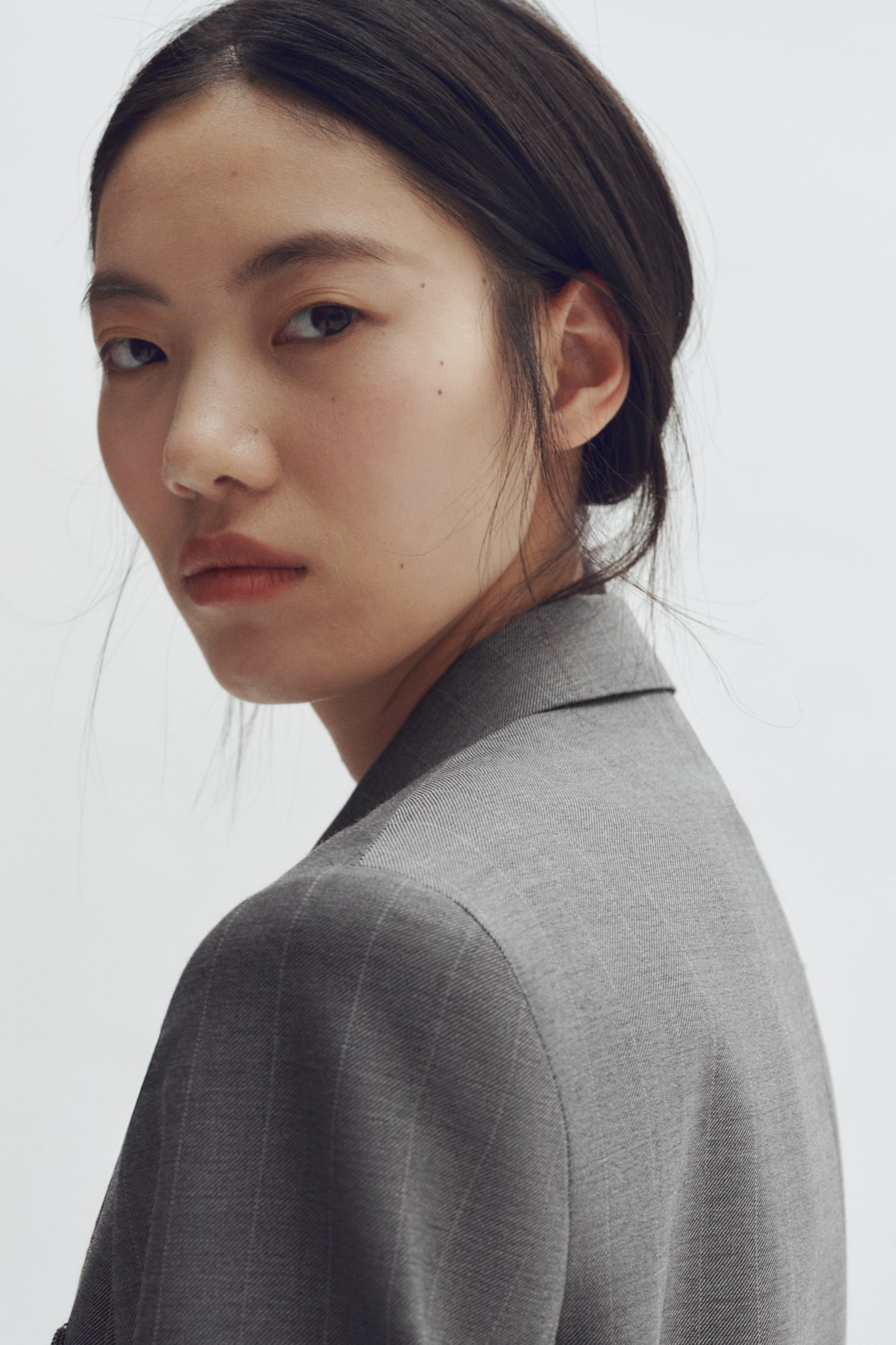 Double-Breasted Wool Blazer - image 3