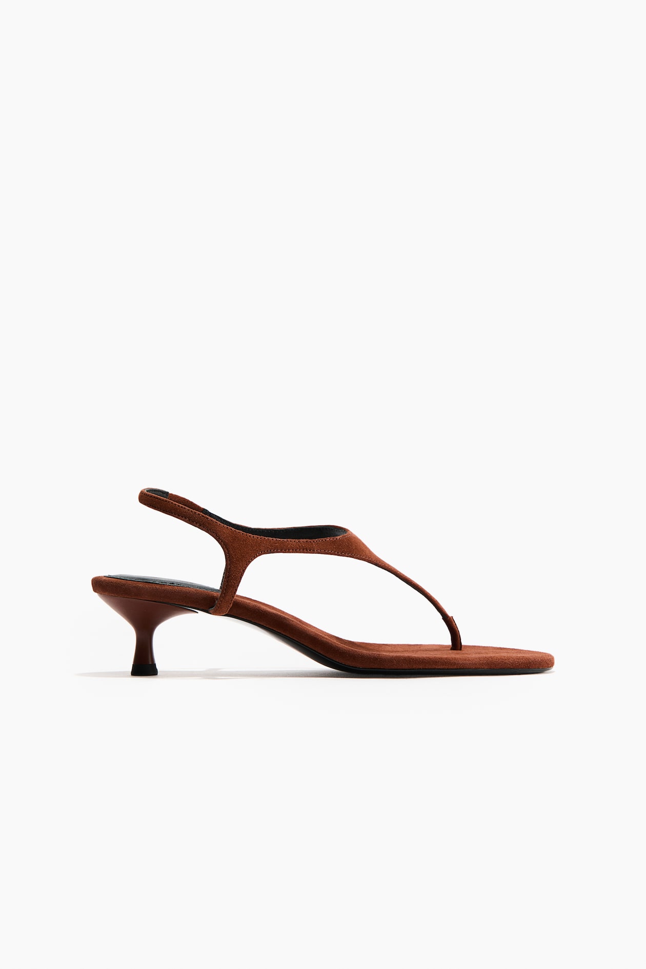 Heeled Suede Sandals