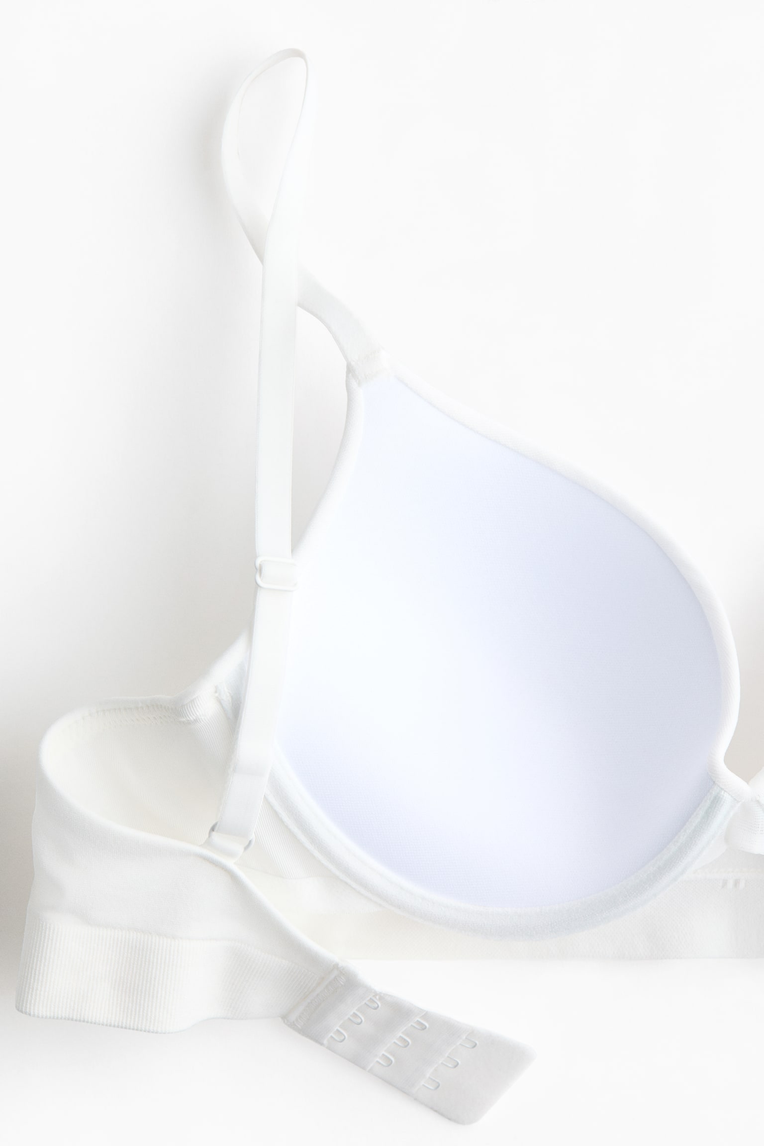 Seamless push-up-bra - White/Beige/Black - 5