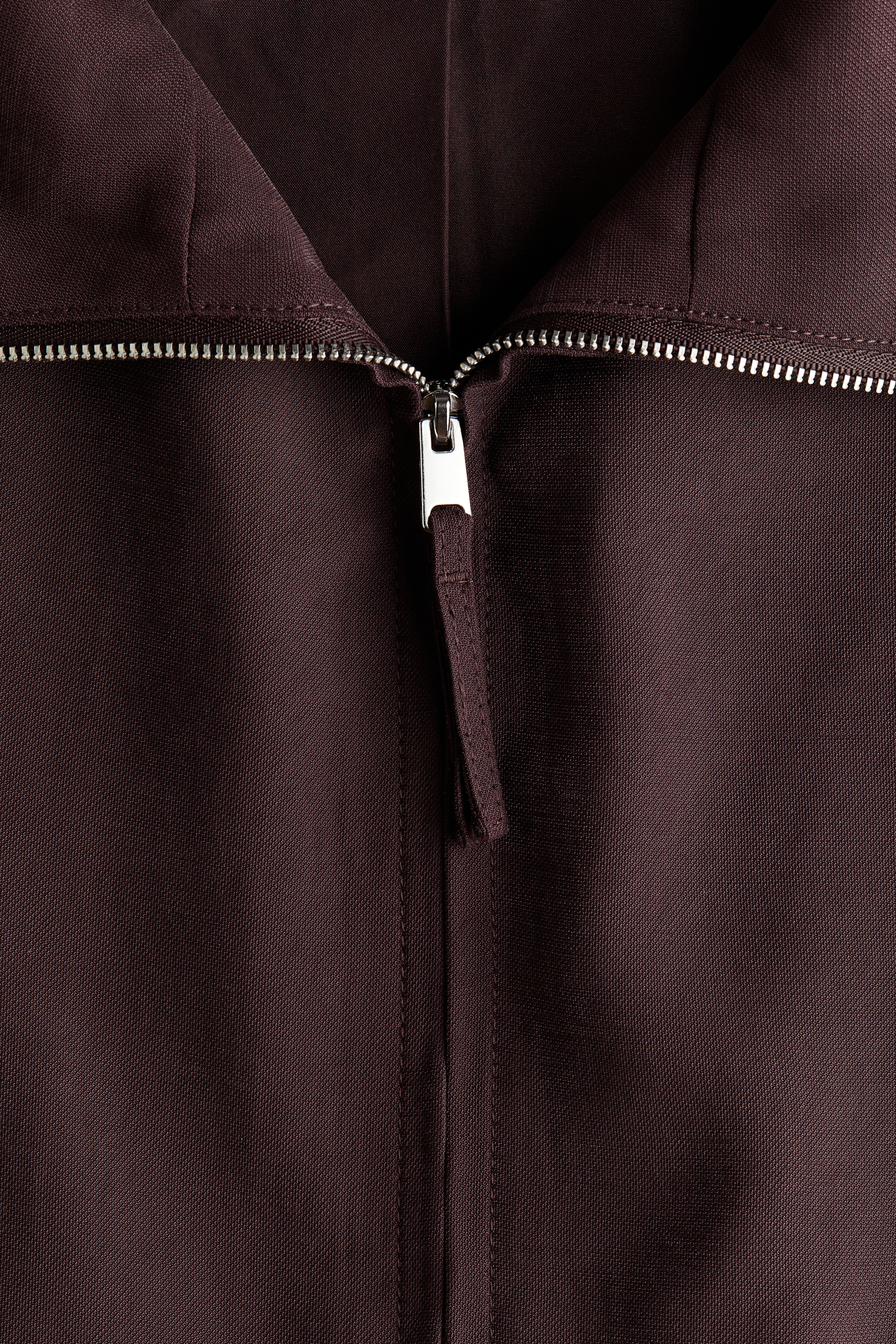 Oversized Bubble-Hem Jacket