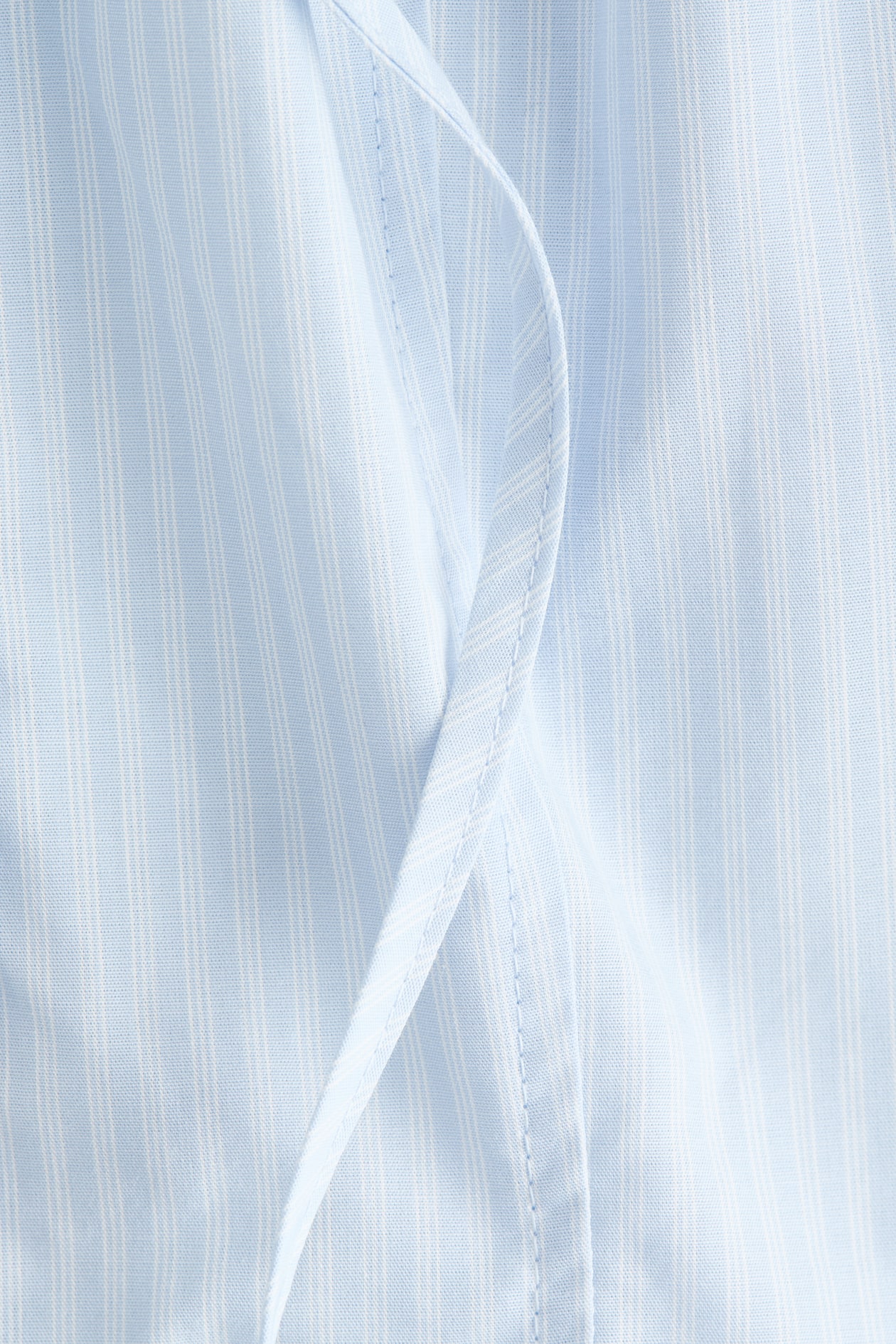 Puff-Sleeved Poplin Blouse - image 4