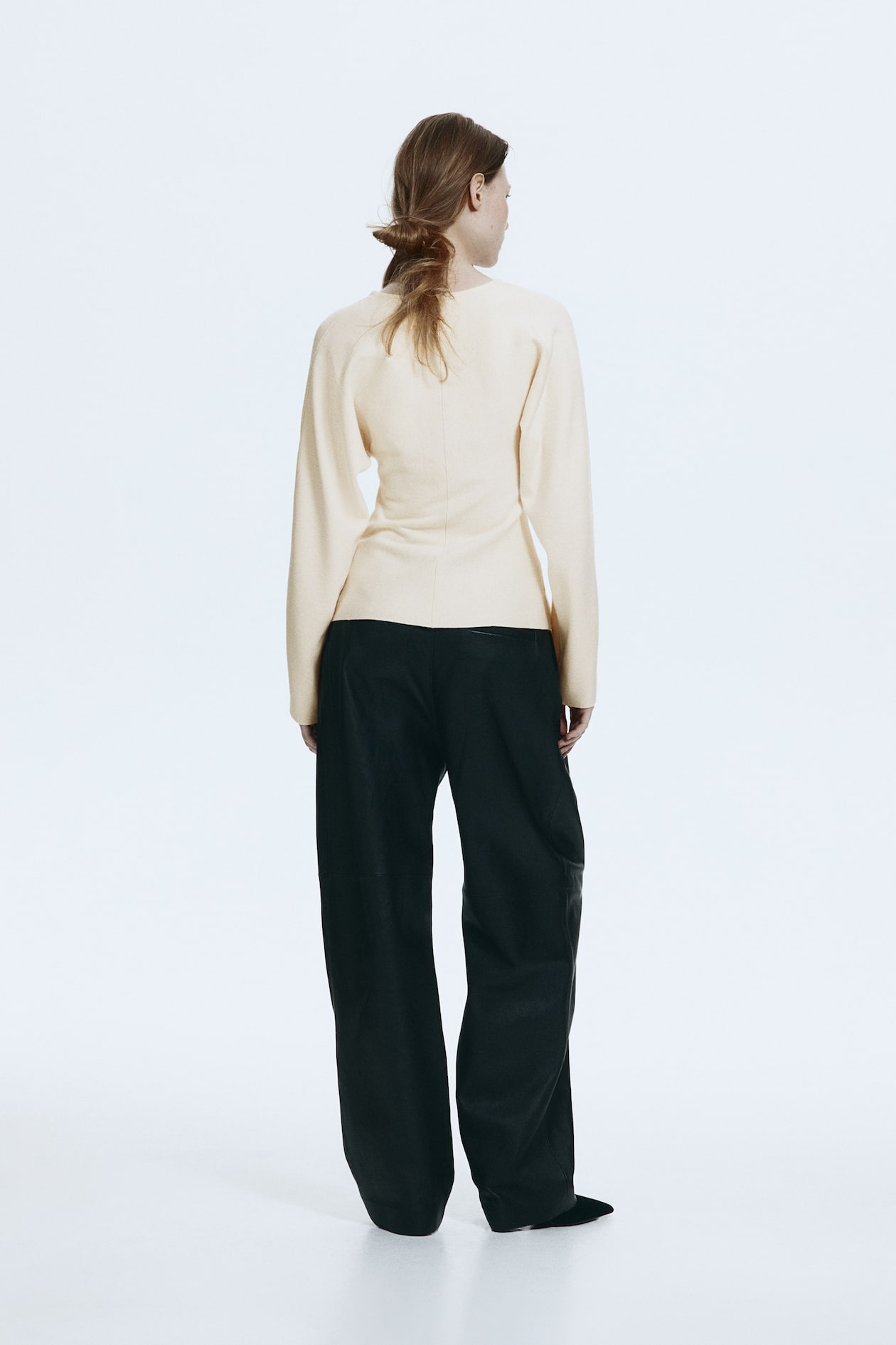 Knit V-Neck Top - image 5